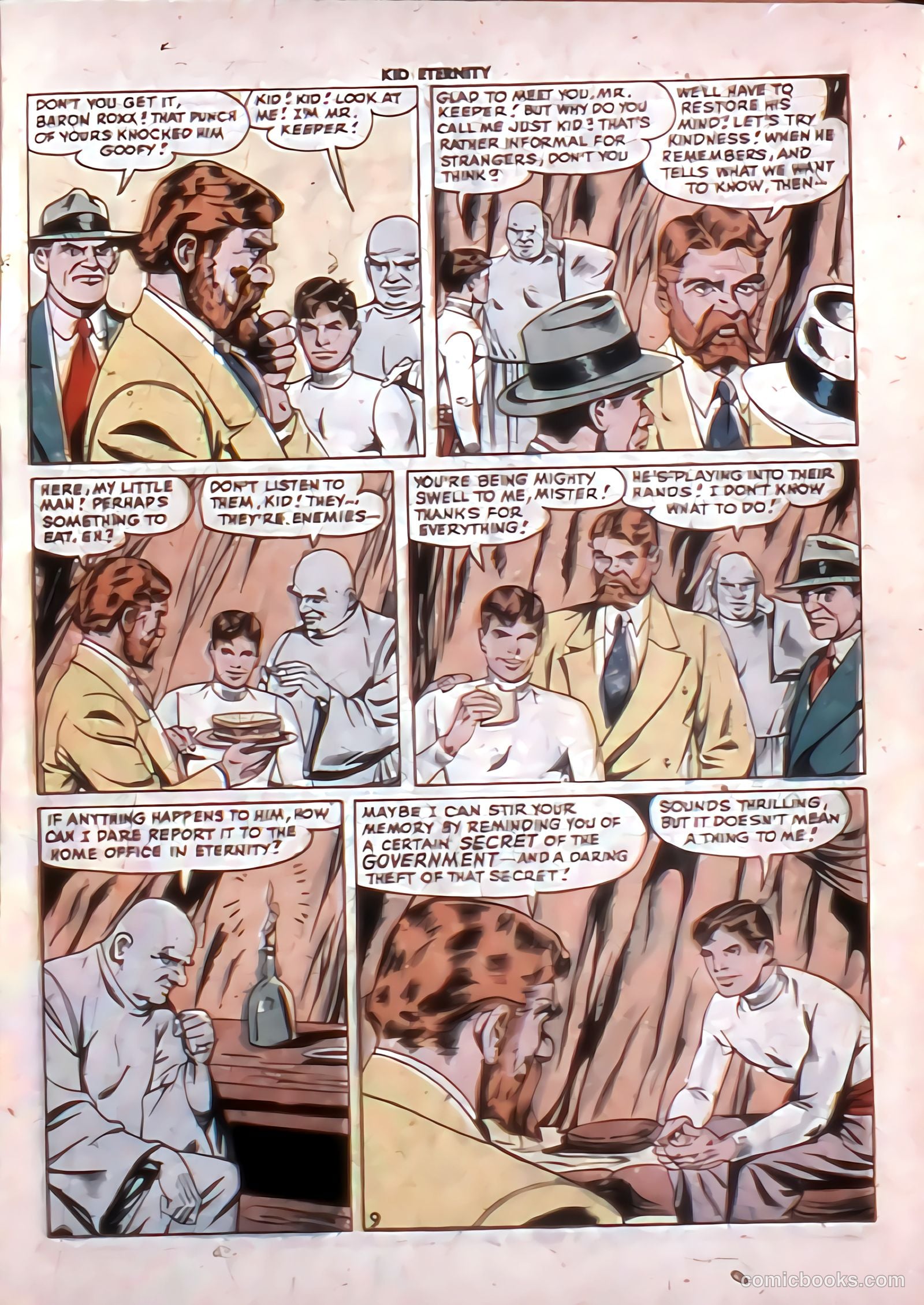 Kid Eternity #17 (1949) — page 11 of 34