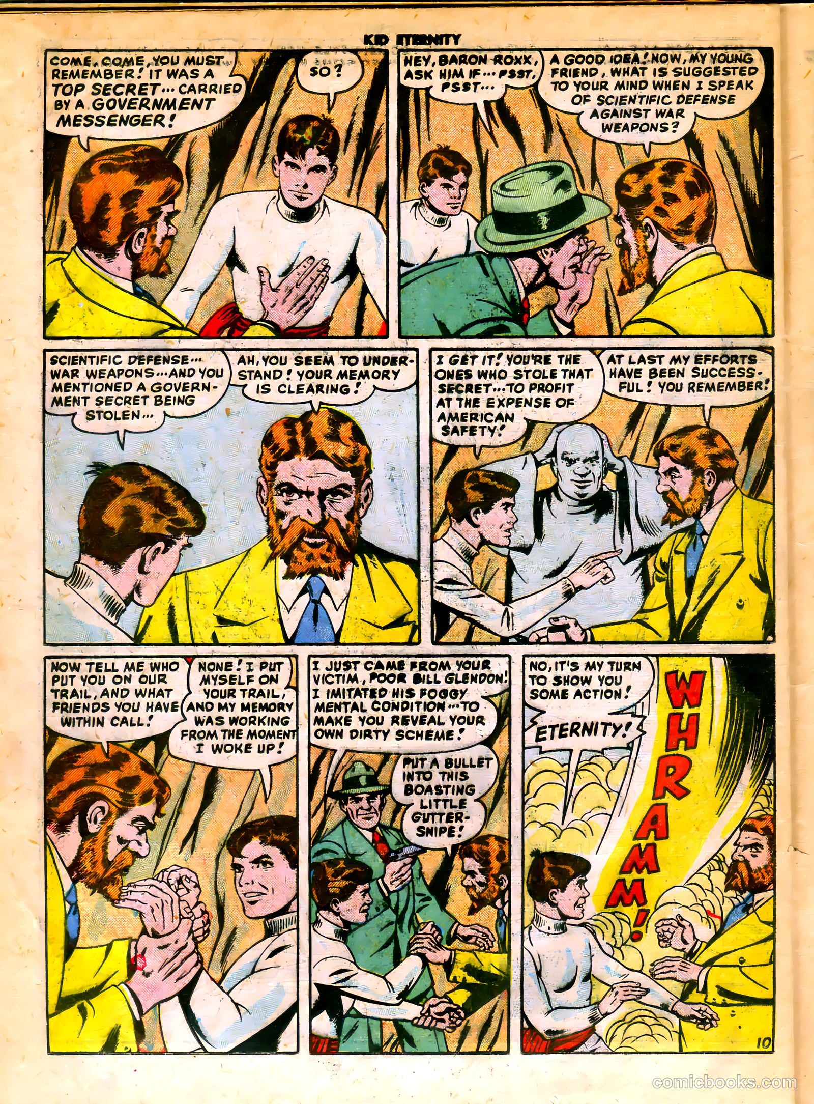 Kid Eternity #17 (1949) — page 12 of 34