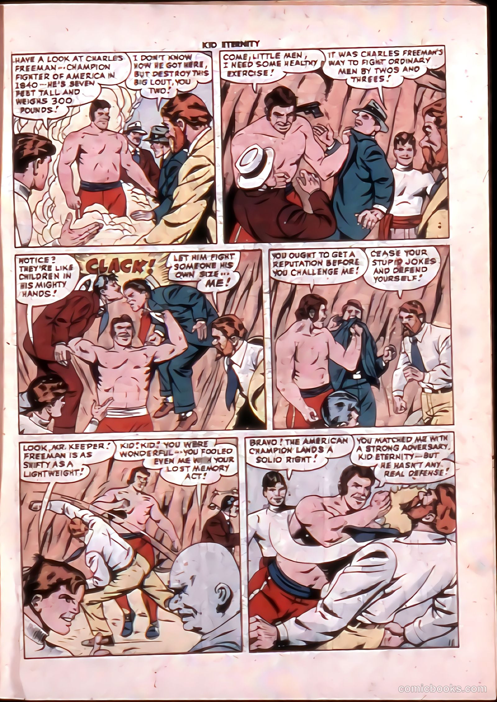 Kid Eternity #17 (1949) — page 13 of 34
