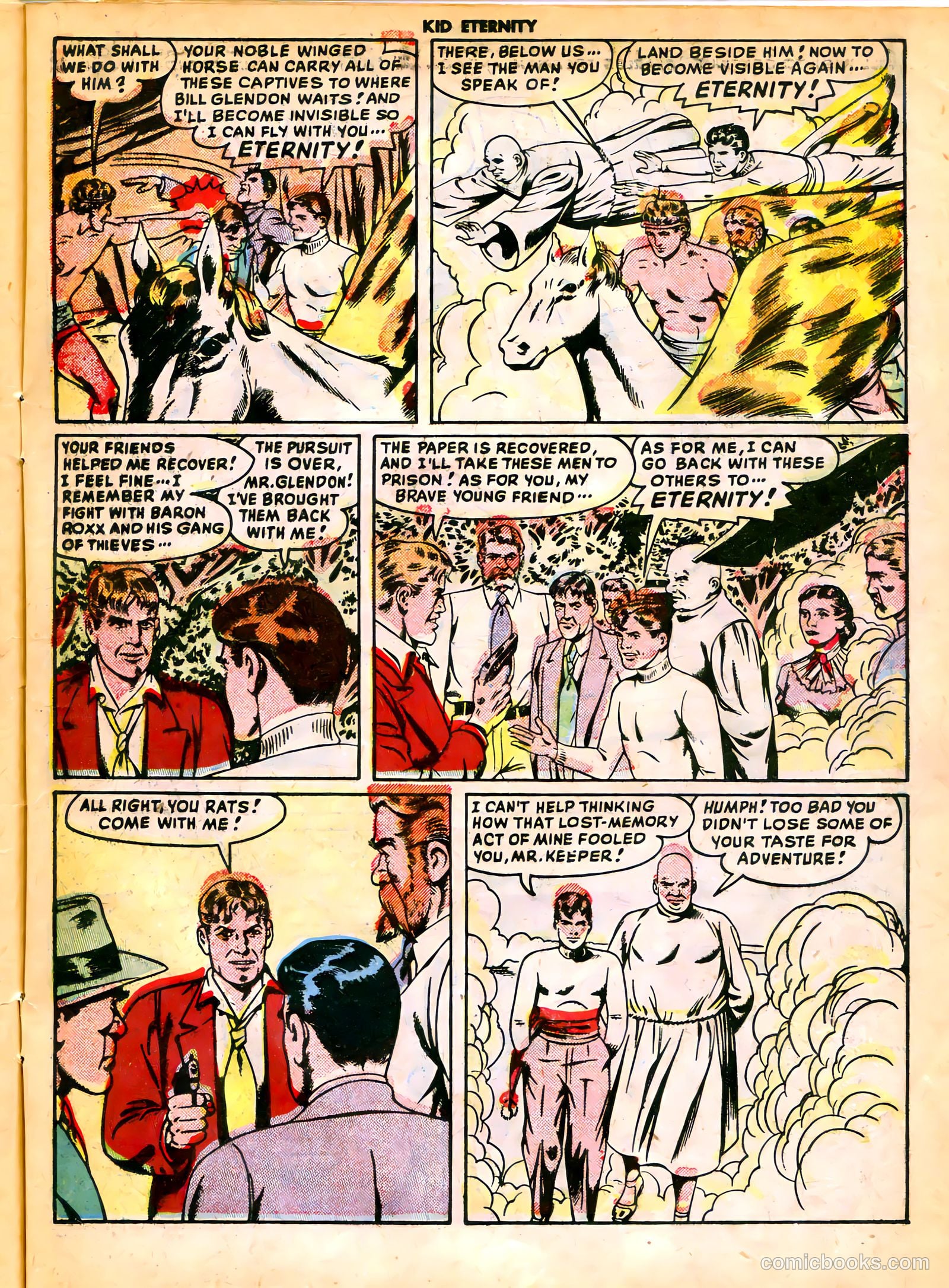 Kid Eternity #17 (1949) — page 15 of 34
