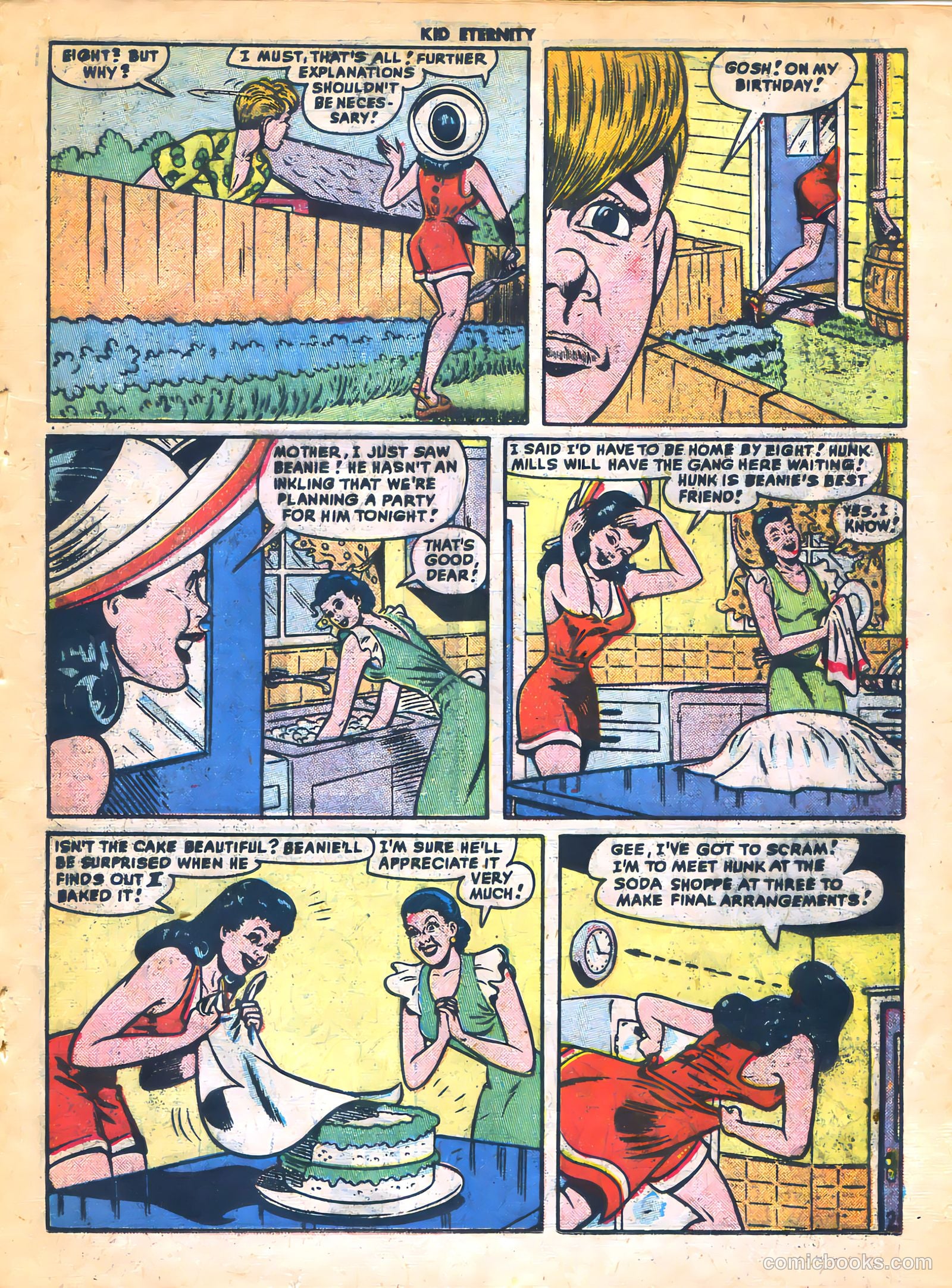 Kid Eternity #17 (1949) — page 17 of 34