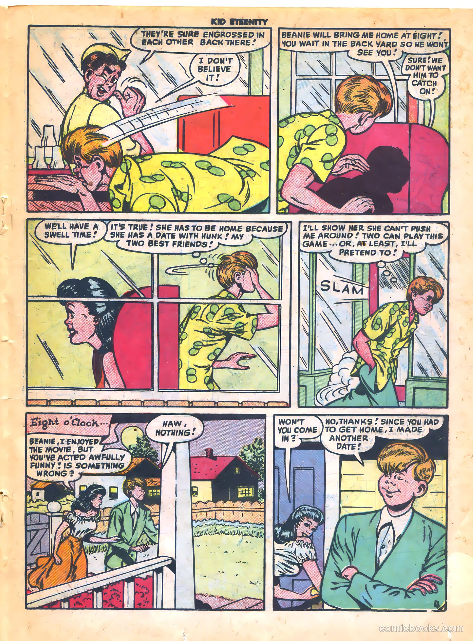 Kid Eternity #17 (1949) — page 19 of 34