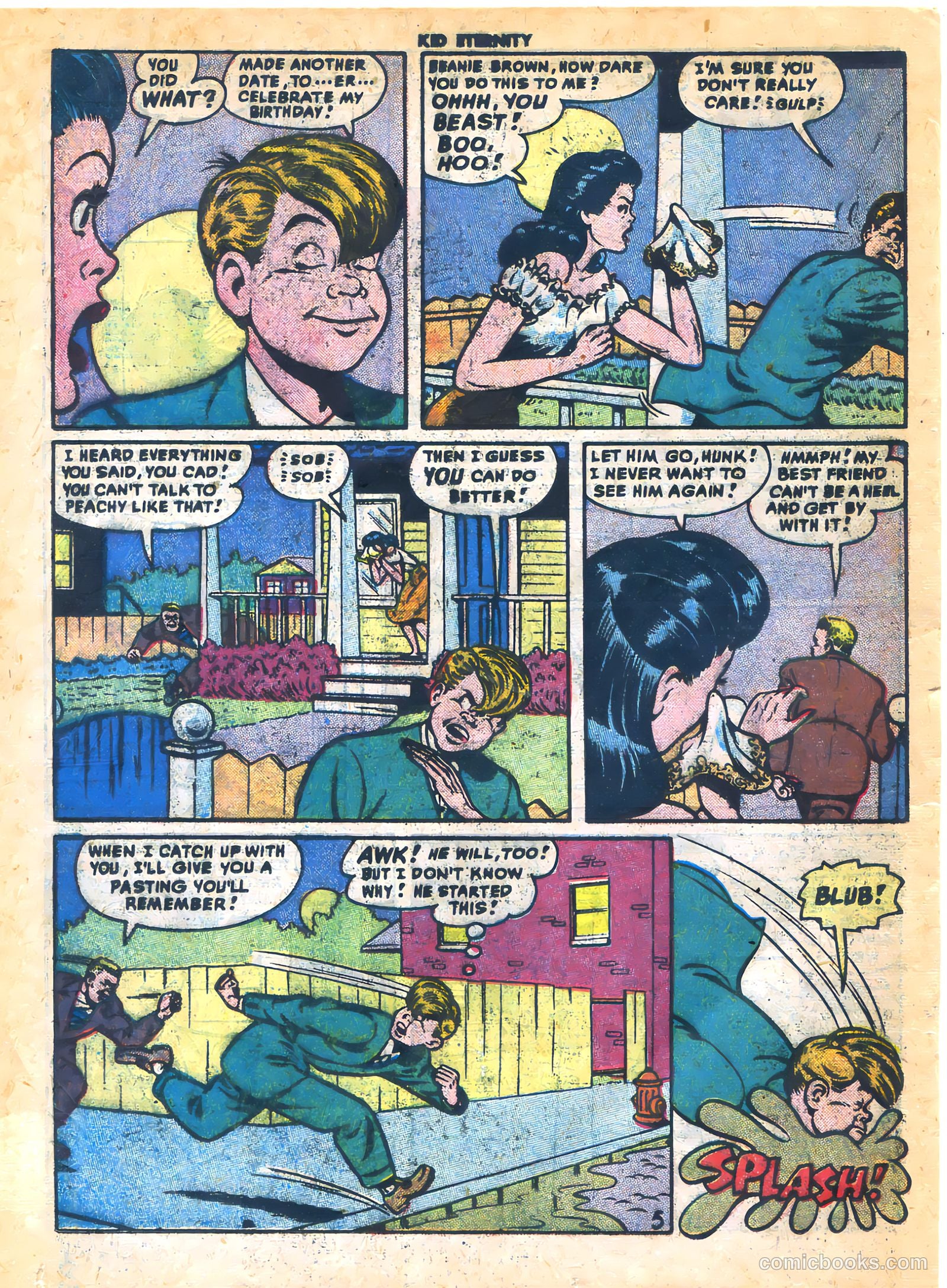 Kid Eternity #17 (1949) — page 20 of 34