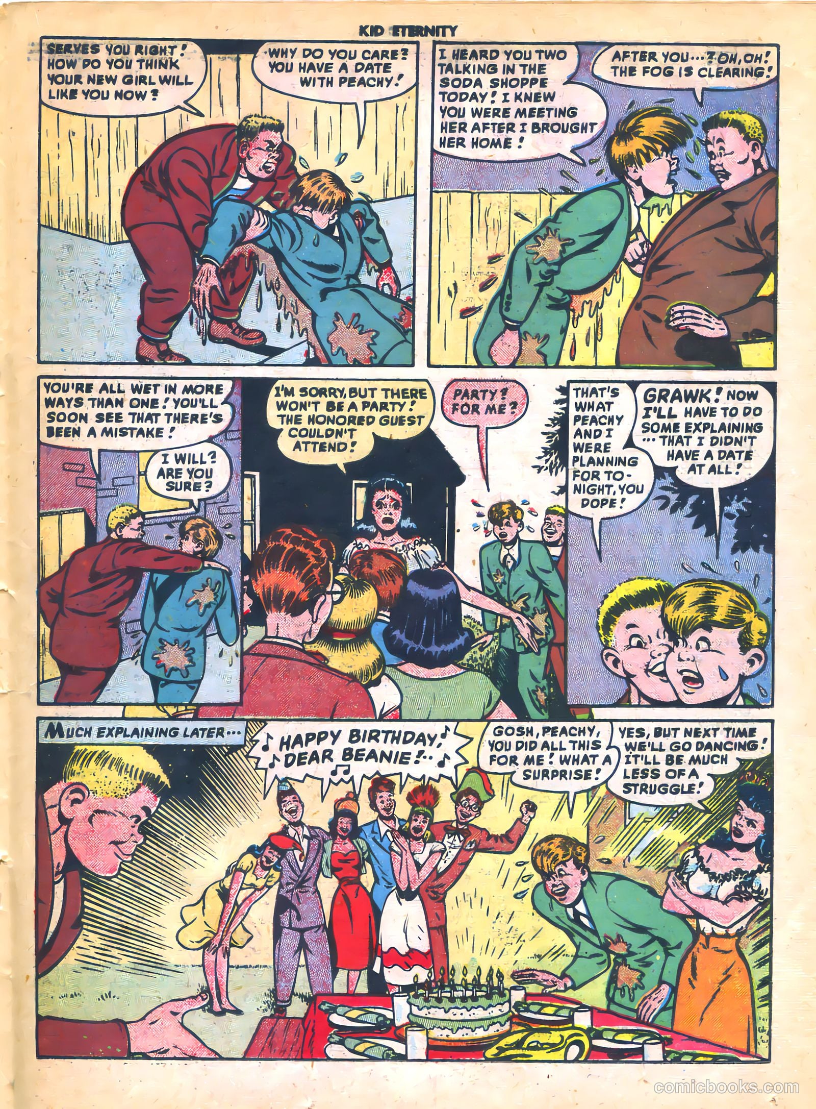 Kid Eternity #17 (1949) — page 21 of 34