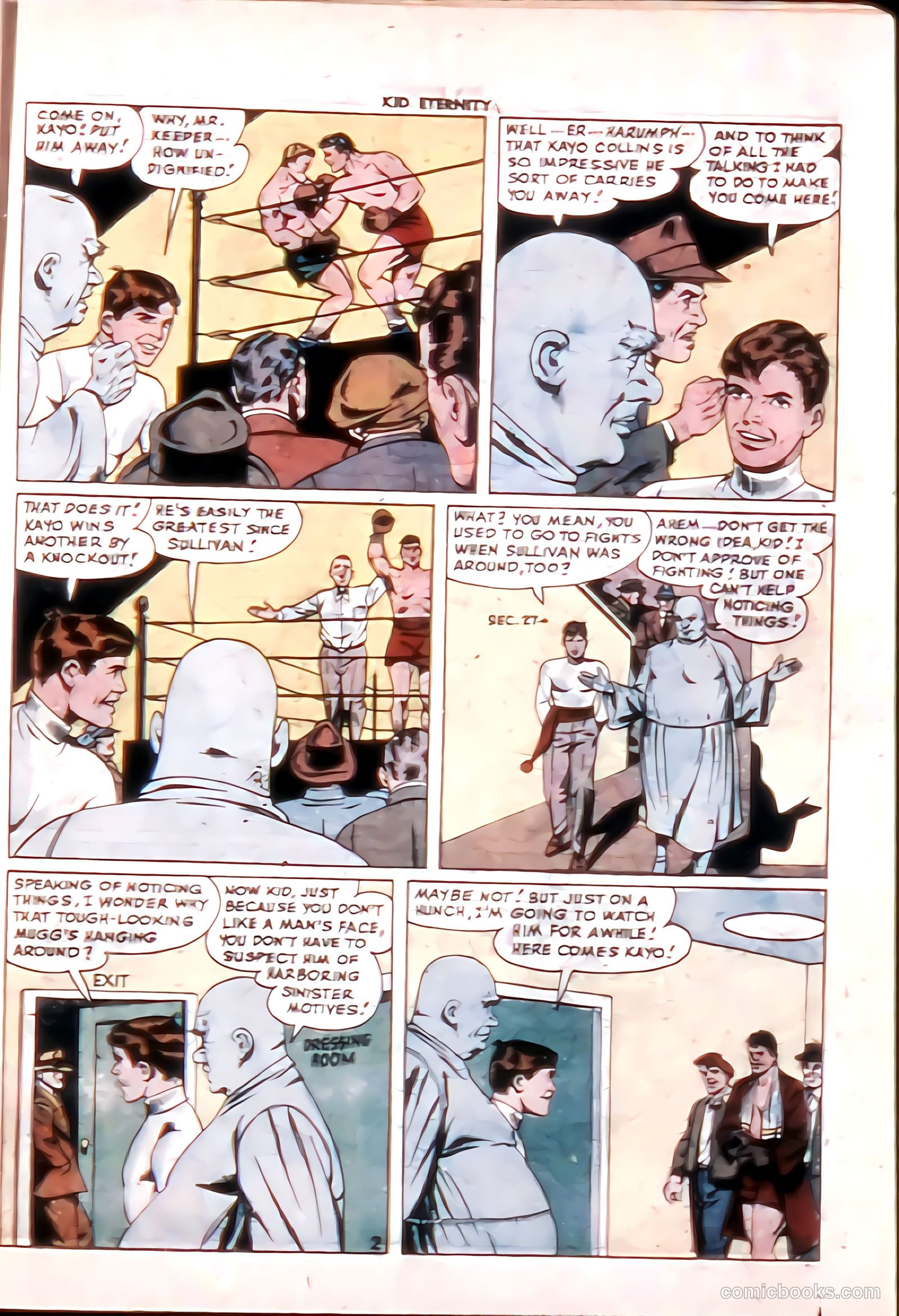 Kid Eternity #17 (1949) — page 25 of 34