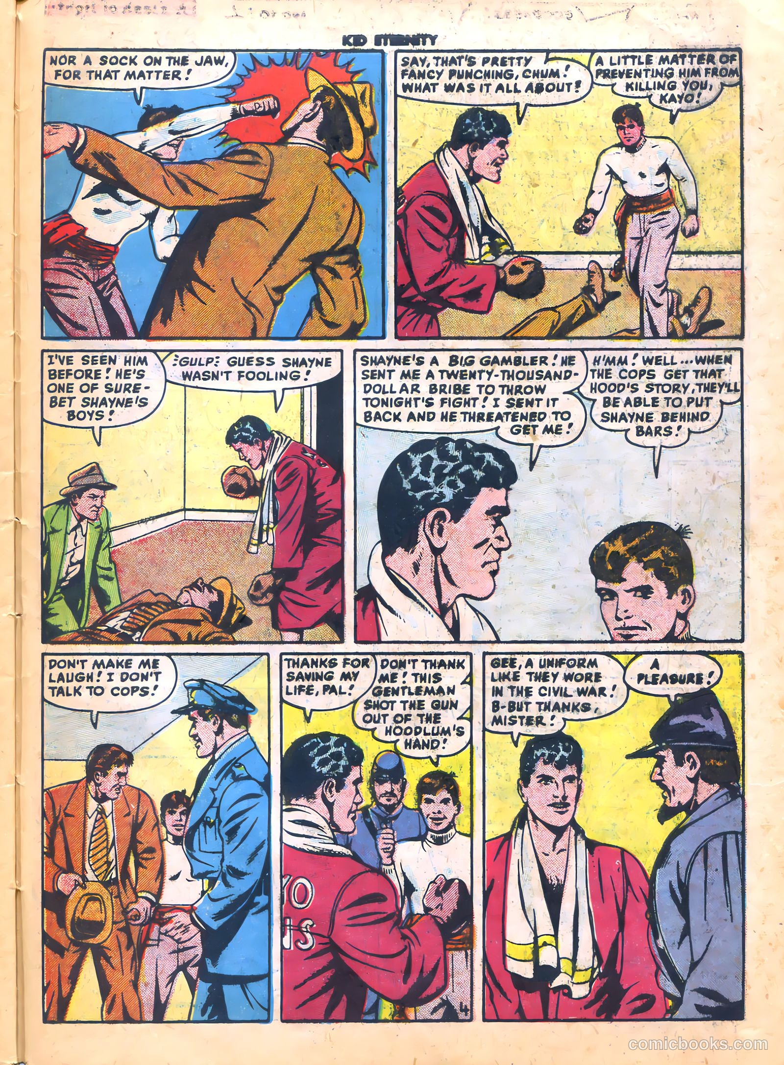 Kid Eternity #17 (1949) — page 27 of 34