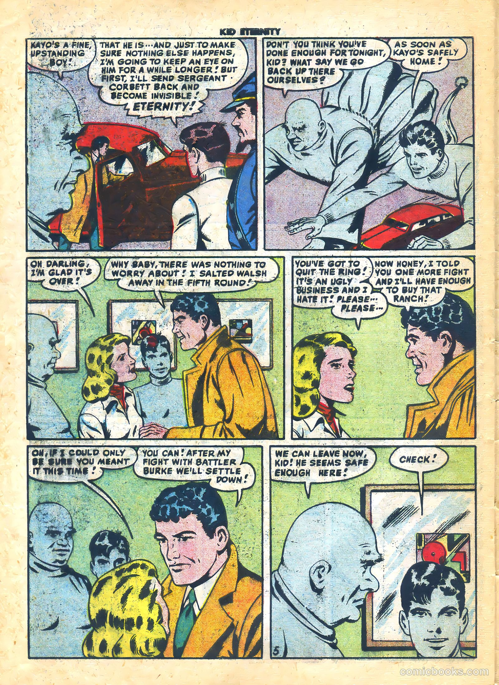 Kid Eternity #17 (1949) — page 28 of 34