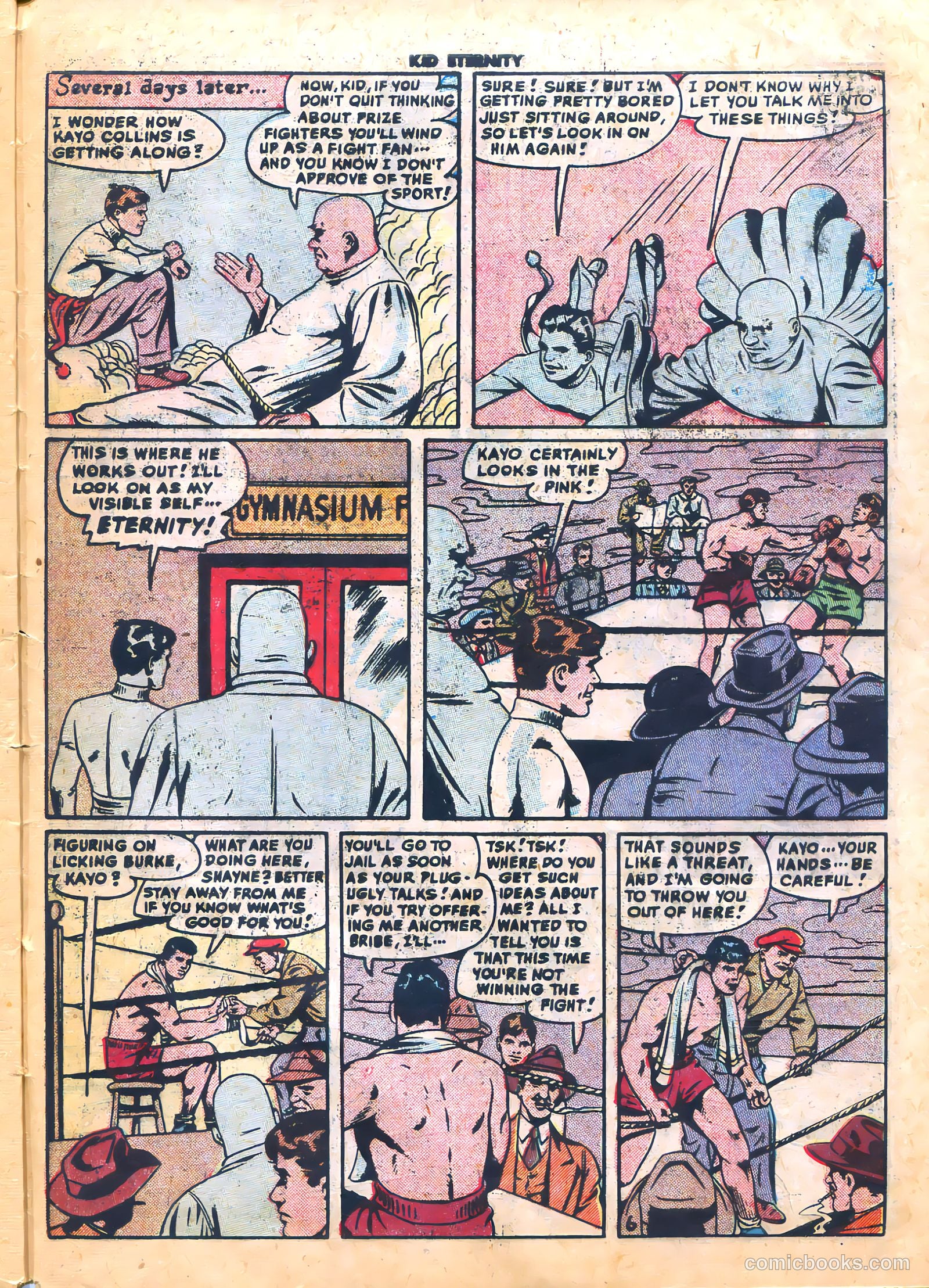 Kid Eternity #17 (1949) — page 29 of 34