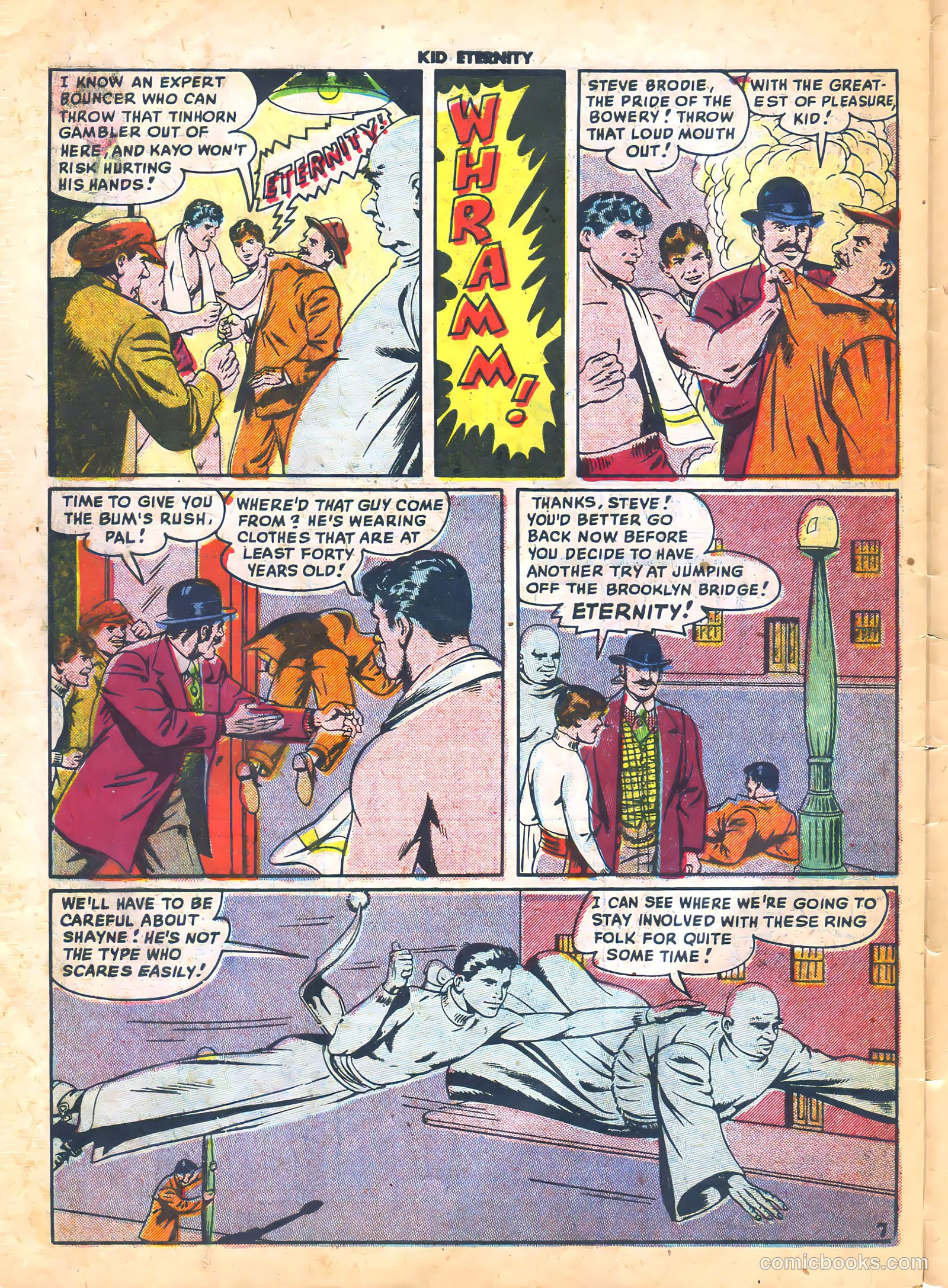 Kid Eternity #17 (1949) — page 30 of 34