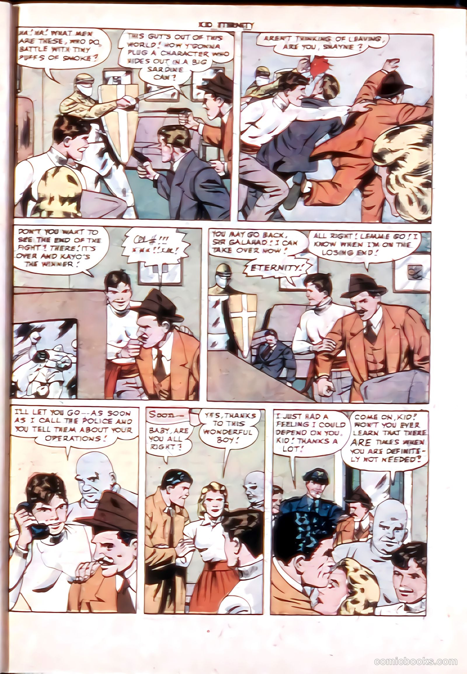 Kid Eternity #17 (1949) — page 31 of 34