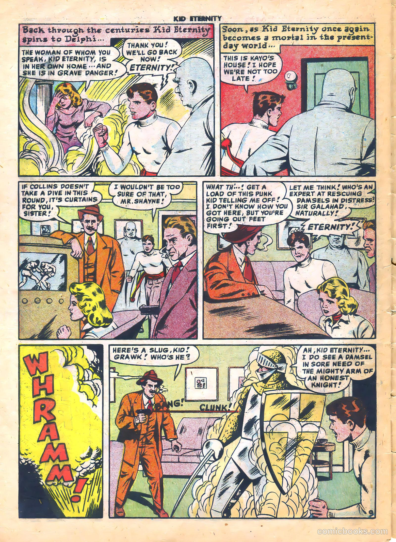 Kid Eternity #17 (1949) — page 32 of 34