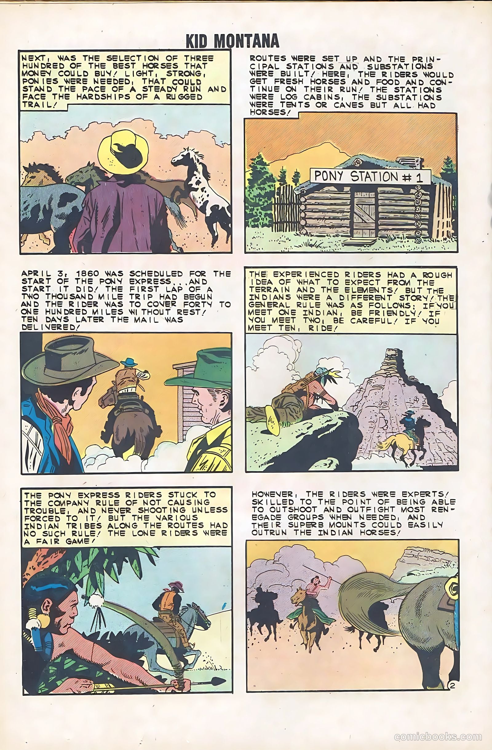 Kid Montana #35 (1962) — page 16 of 36