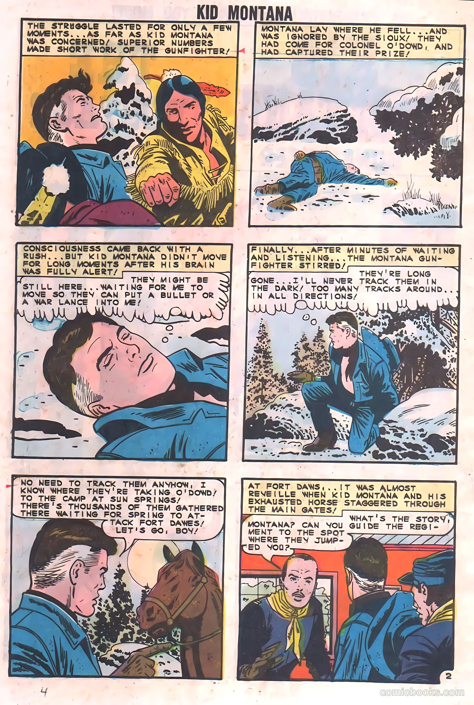 Kid Montana #47 (1964) — page 3 of 33
