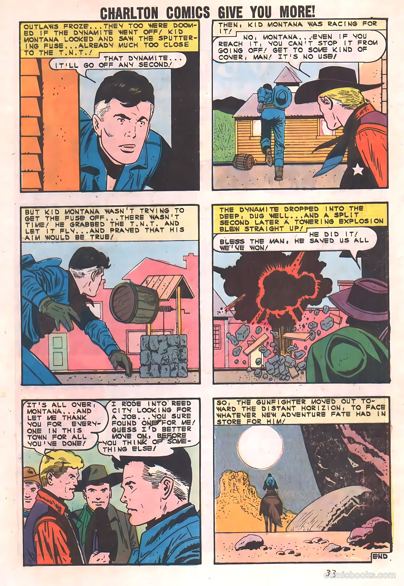 Kid Montana #47 (1964) — page 32 of 33