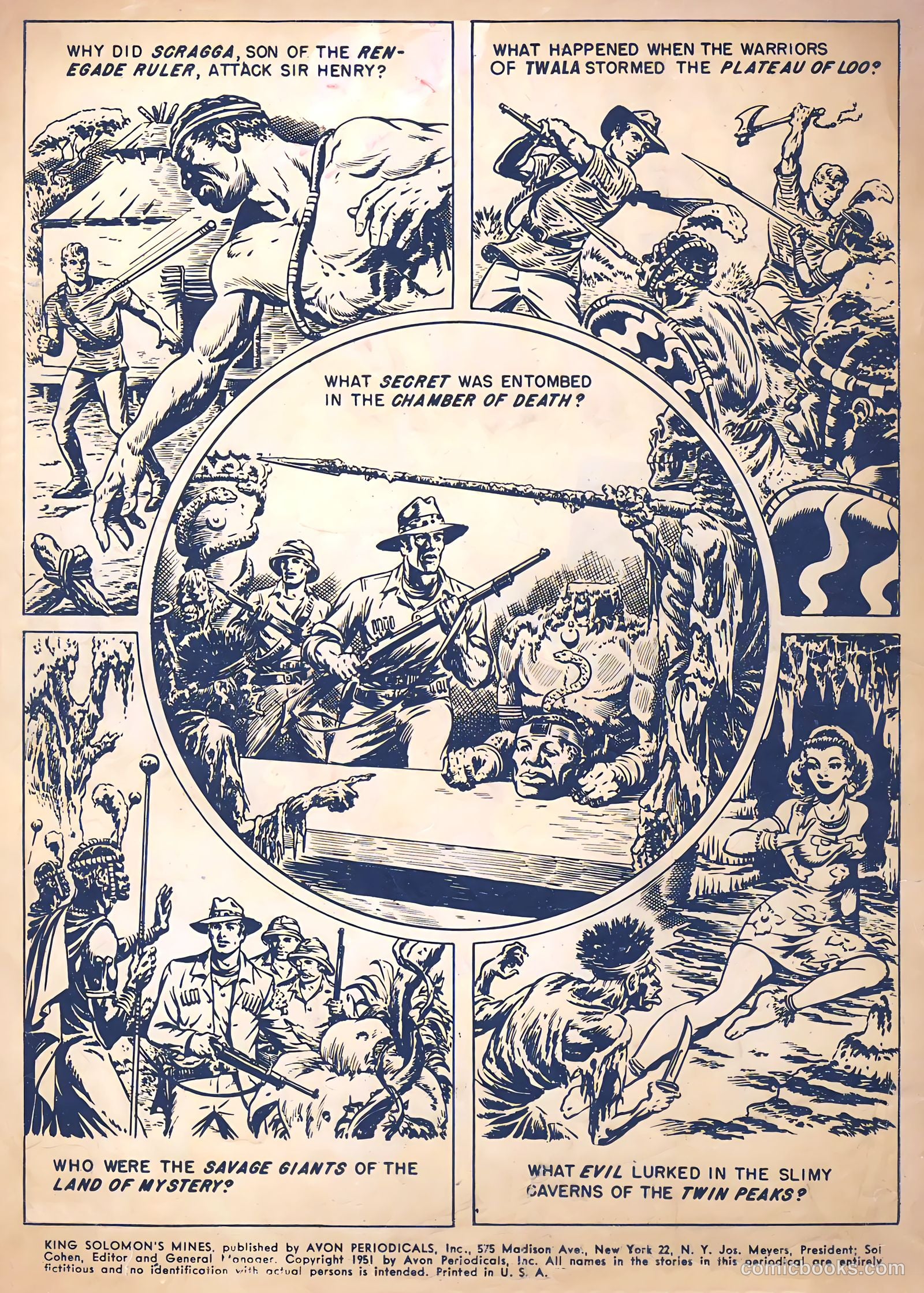 King Solomon's Mines #1 (1951) — page 2 of 34