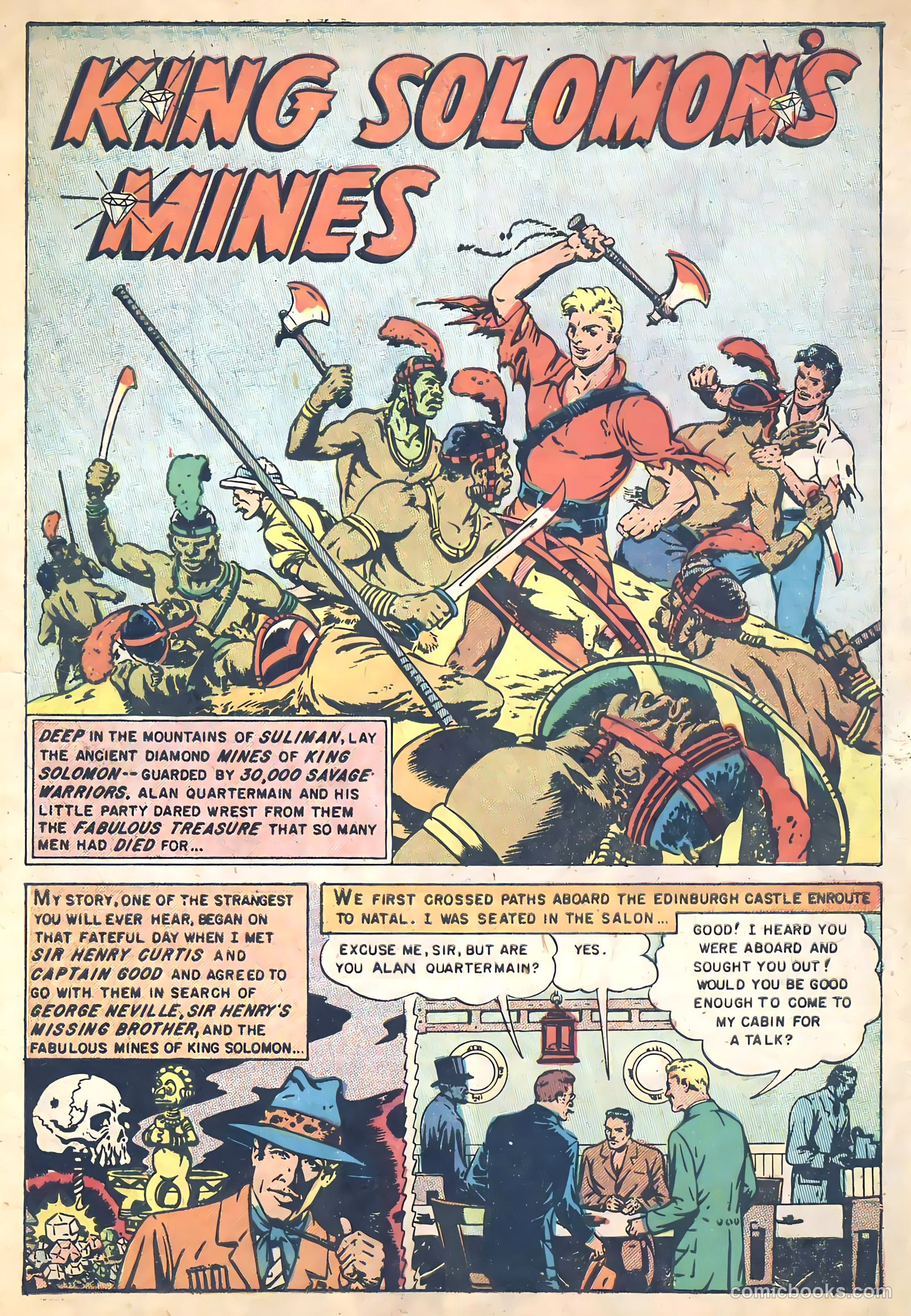 King Solomon's Mines #1 (1951) — page 3 of 34