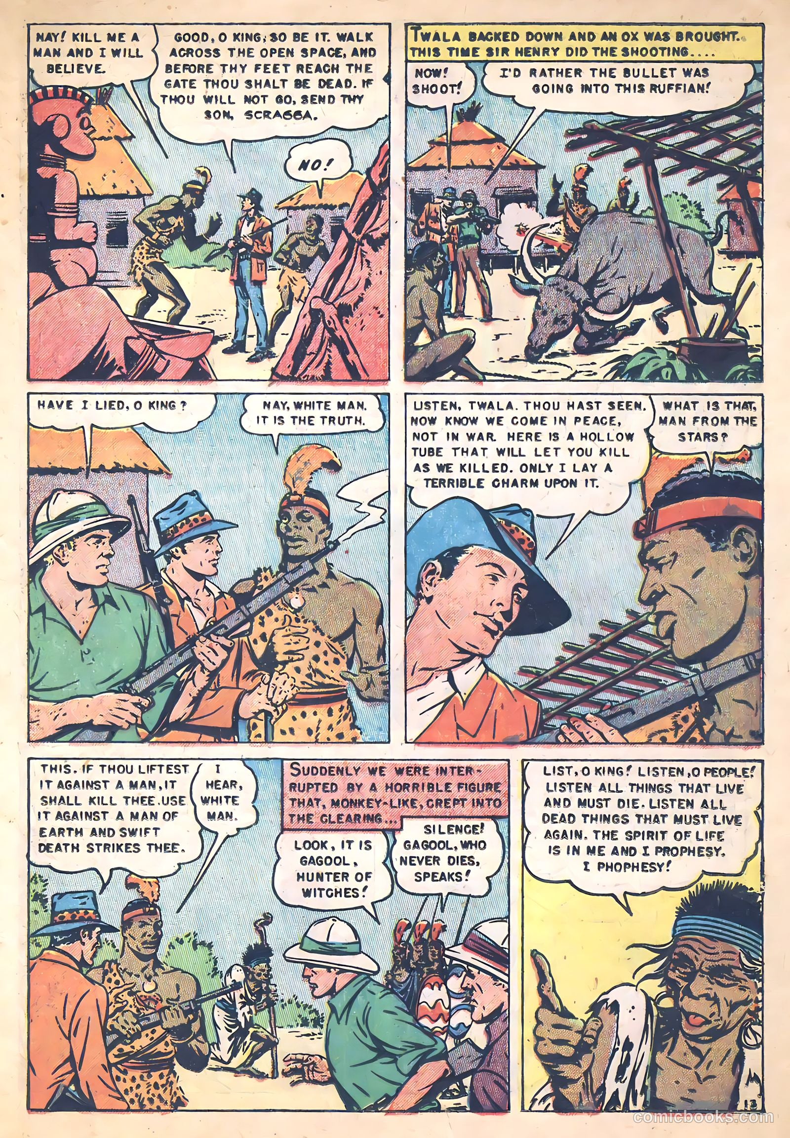 King Solomon's Mines #1 (1951) — page 15 of 34