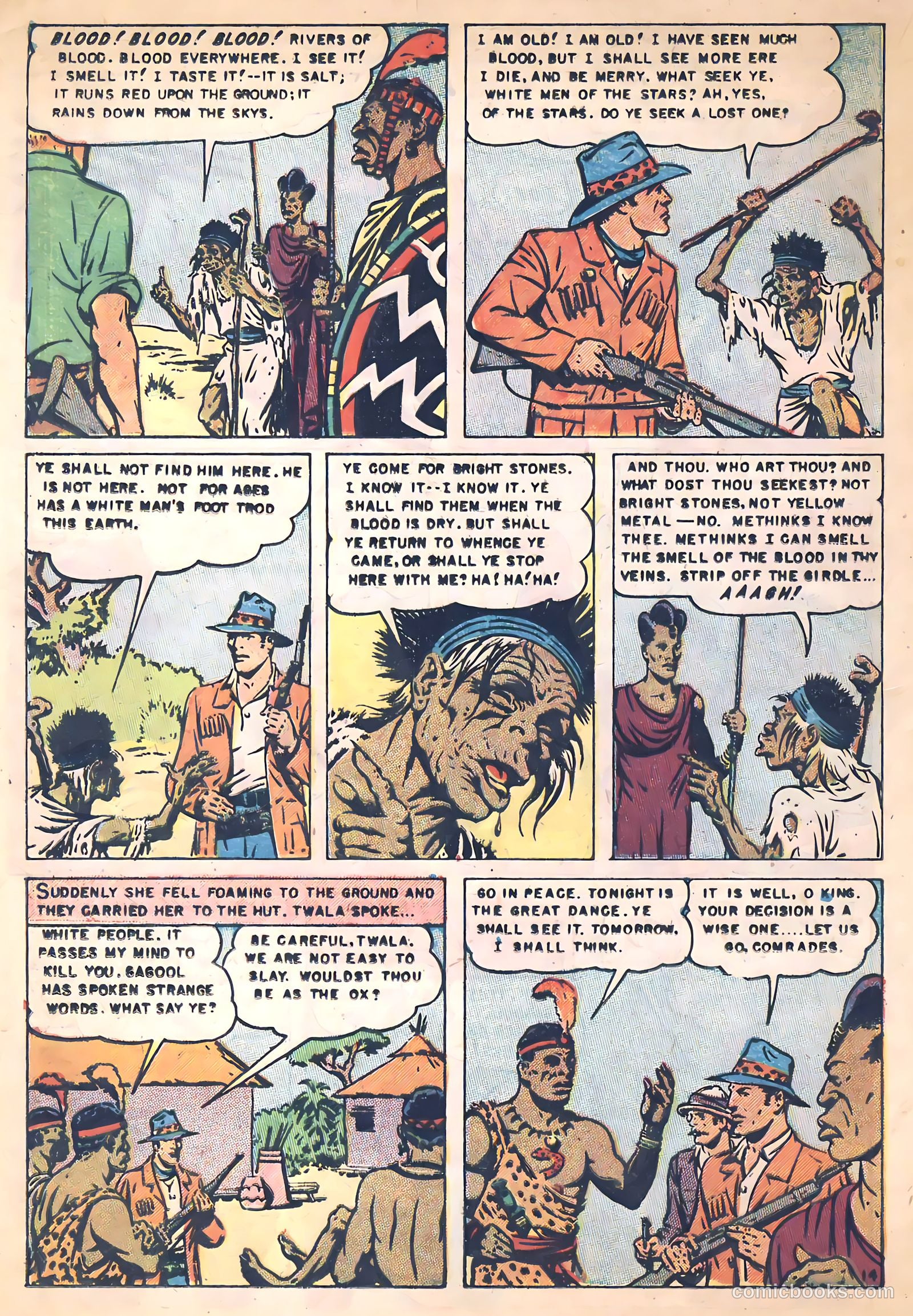 King Solomon's Mines #1 (1951) — page 16 of 34
