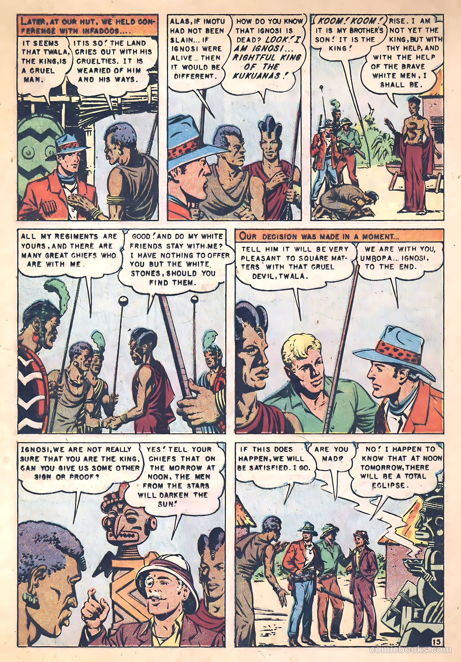 King Solomon's Mines #1 (1951) — page 17 of 34