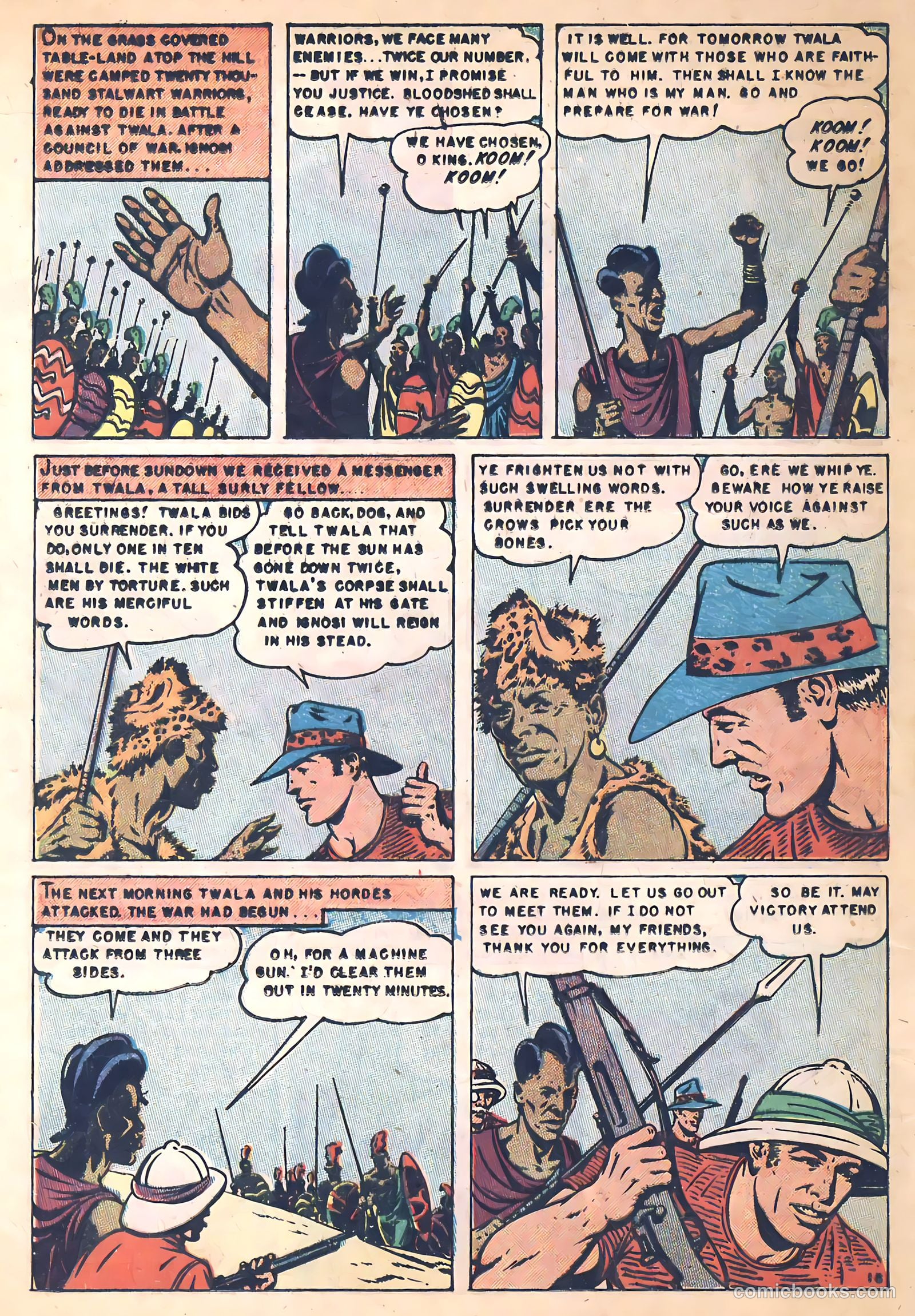 King Solomon's Mines #1 (1951) — page 20 of 34