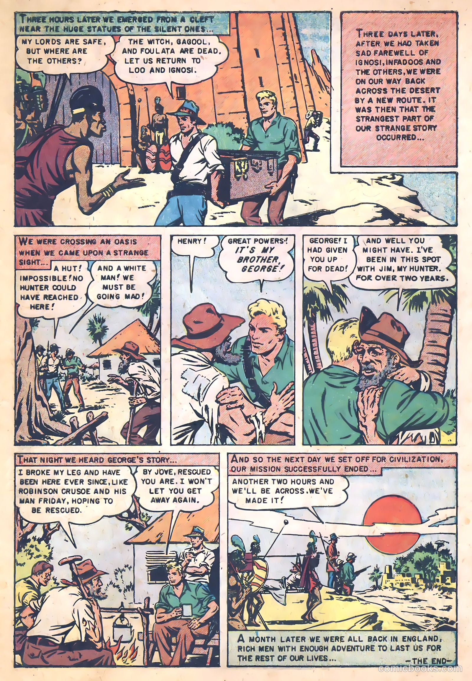 King Solomon's Mines #1 (1951) — page 27 of 34