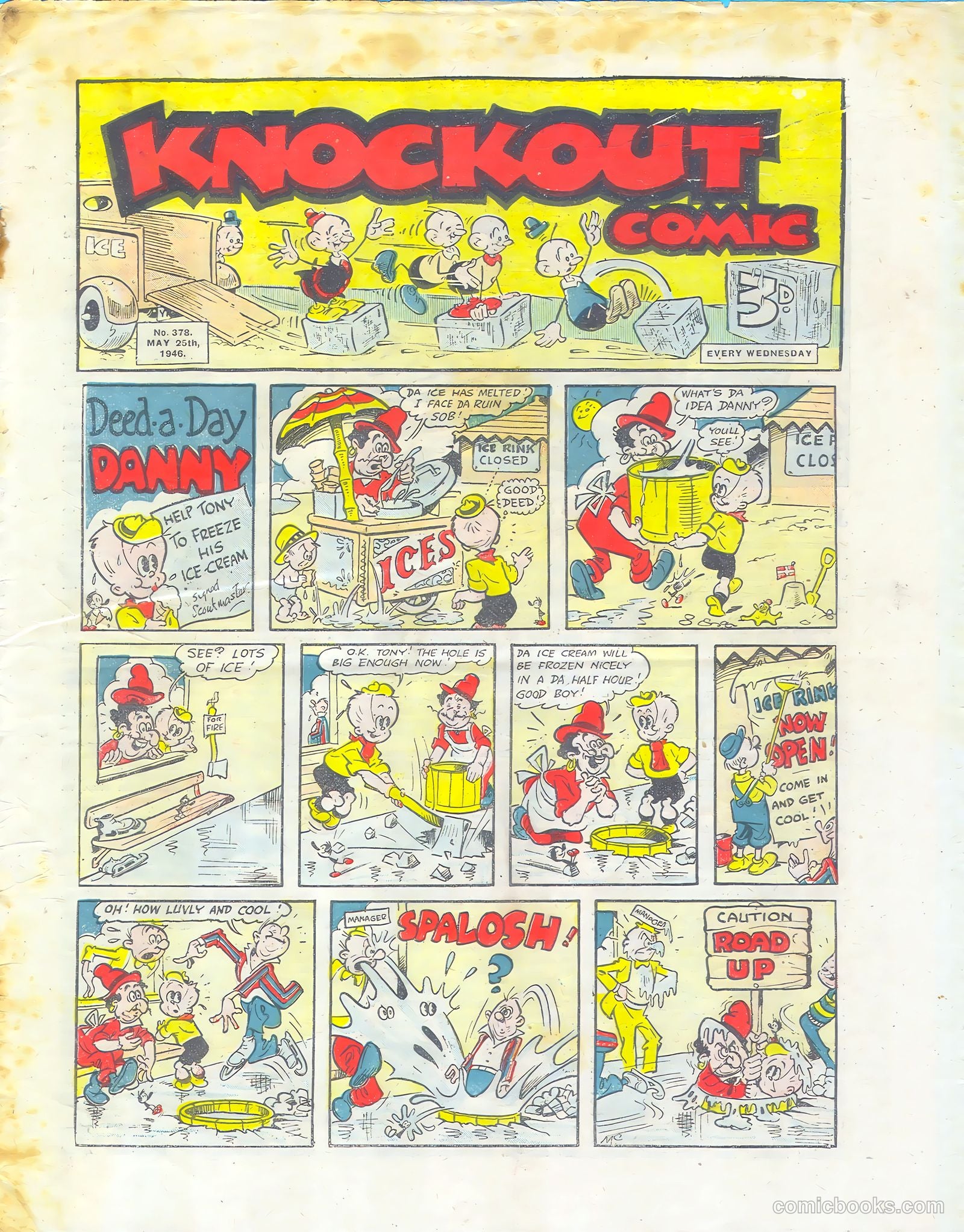 Knockout #378 (1946) — page 1 of 16