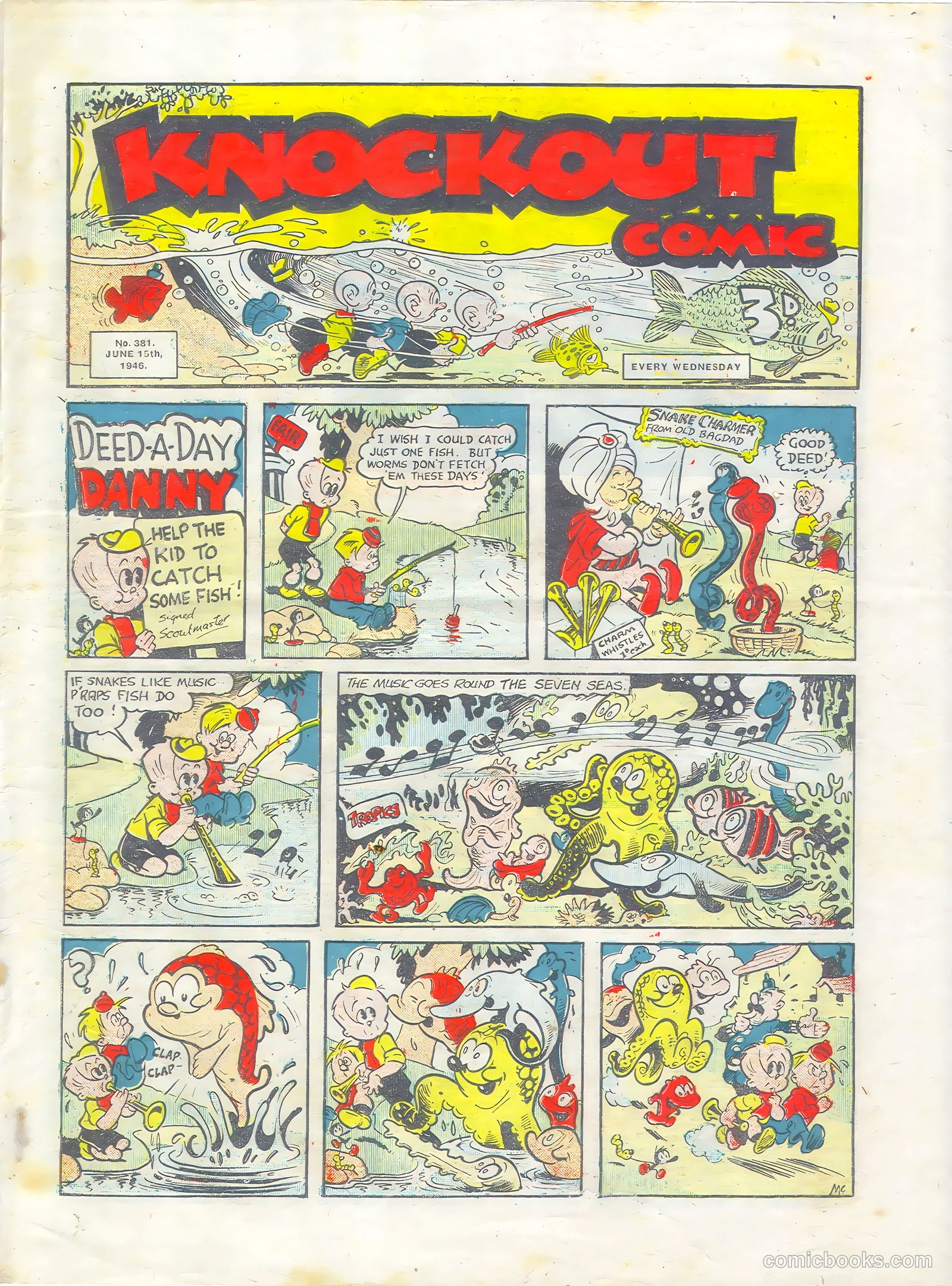 Knockout #381 (1946) — page 1 of 16