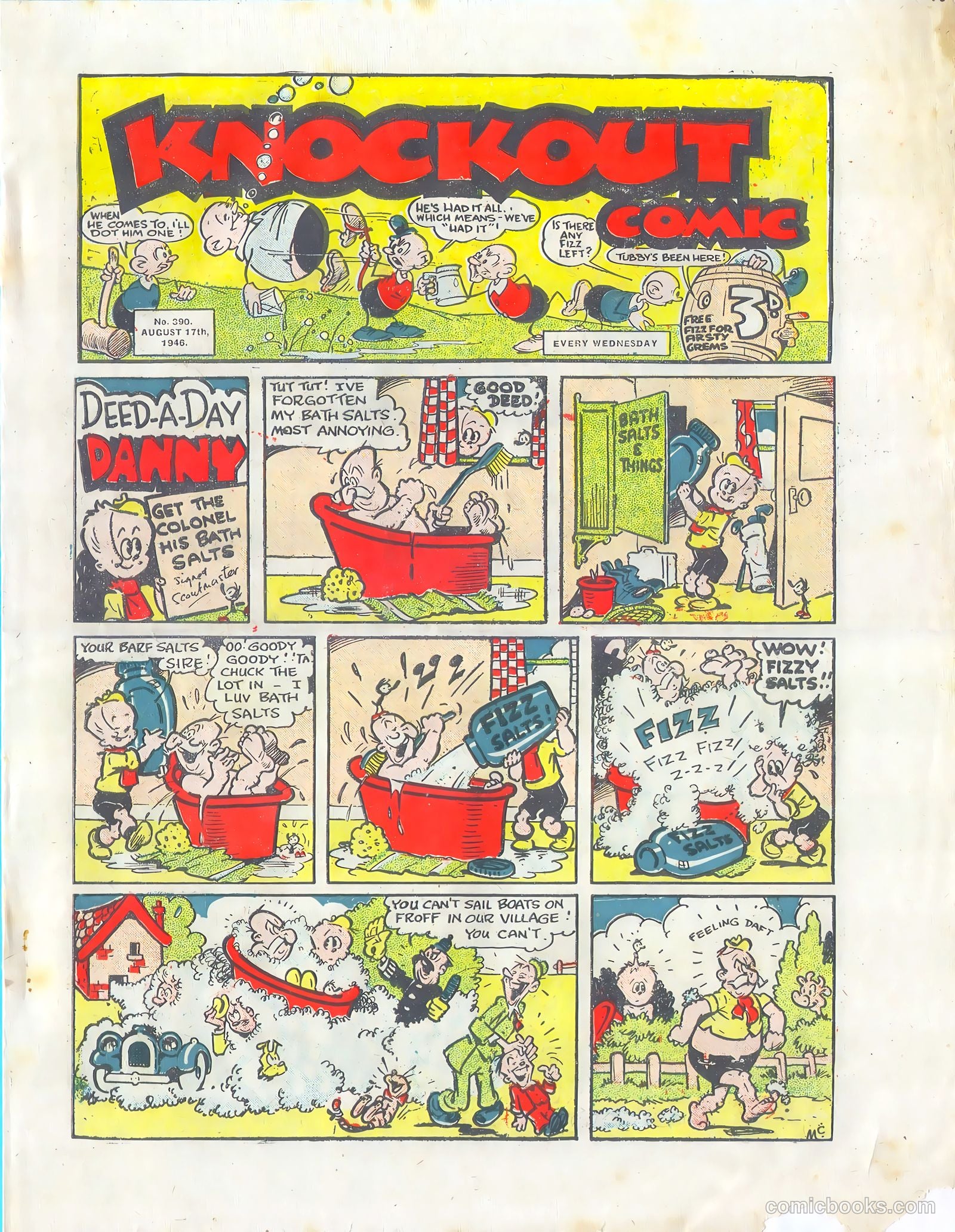Knockout #390 (1946) — page 1 of 16