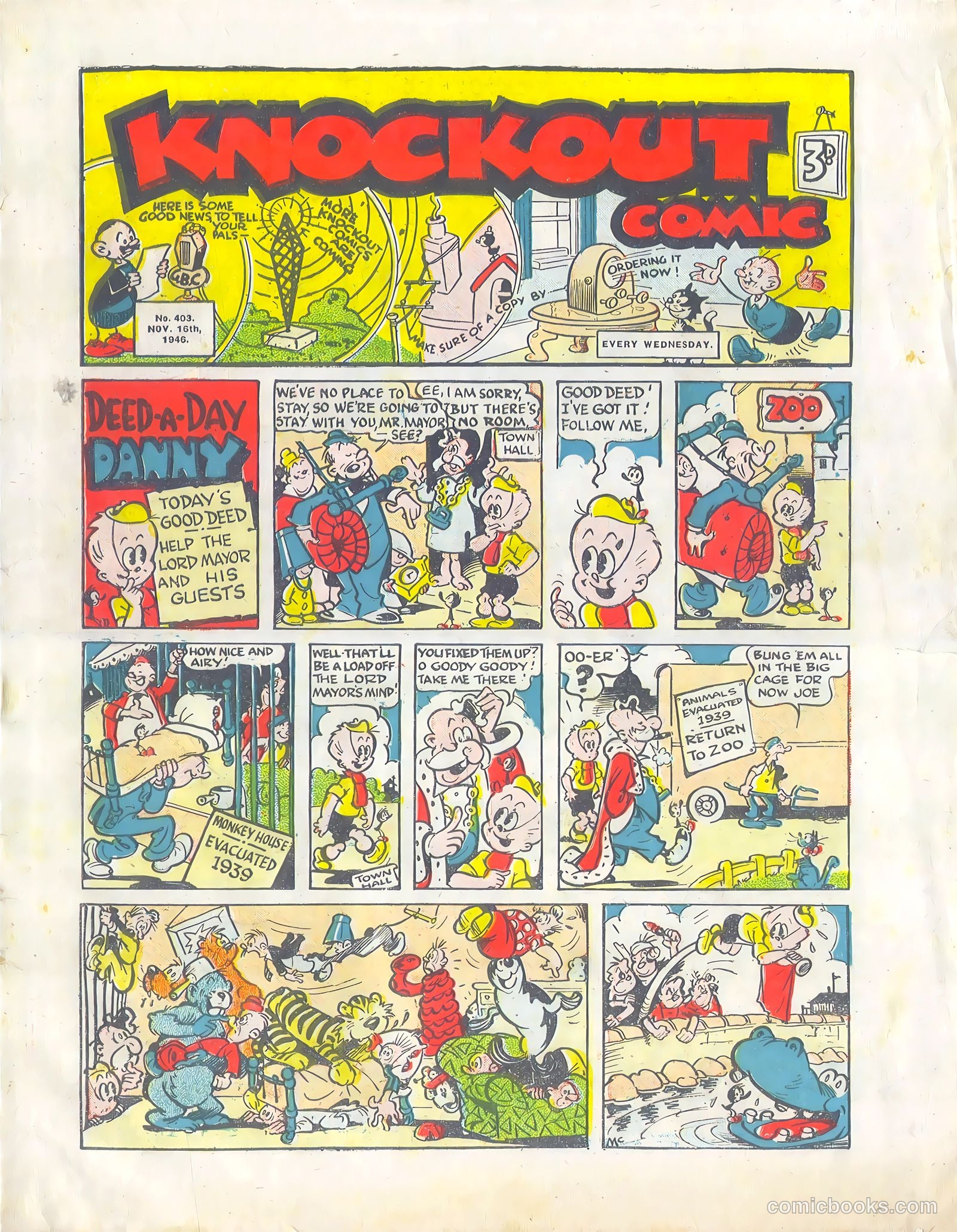 Knockout #403 (1946) — page 1 of 16