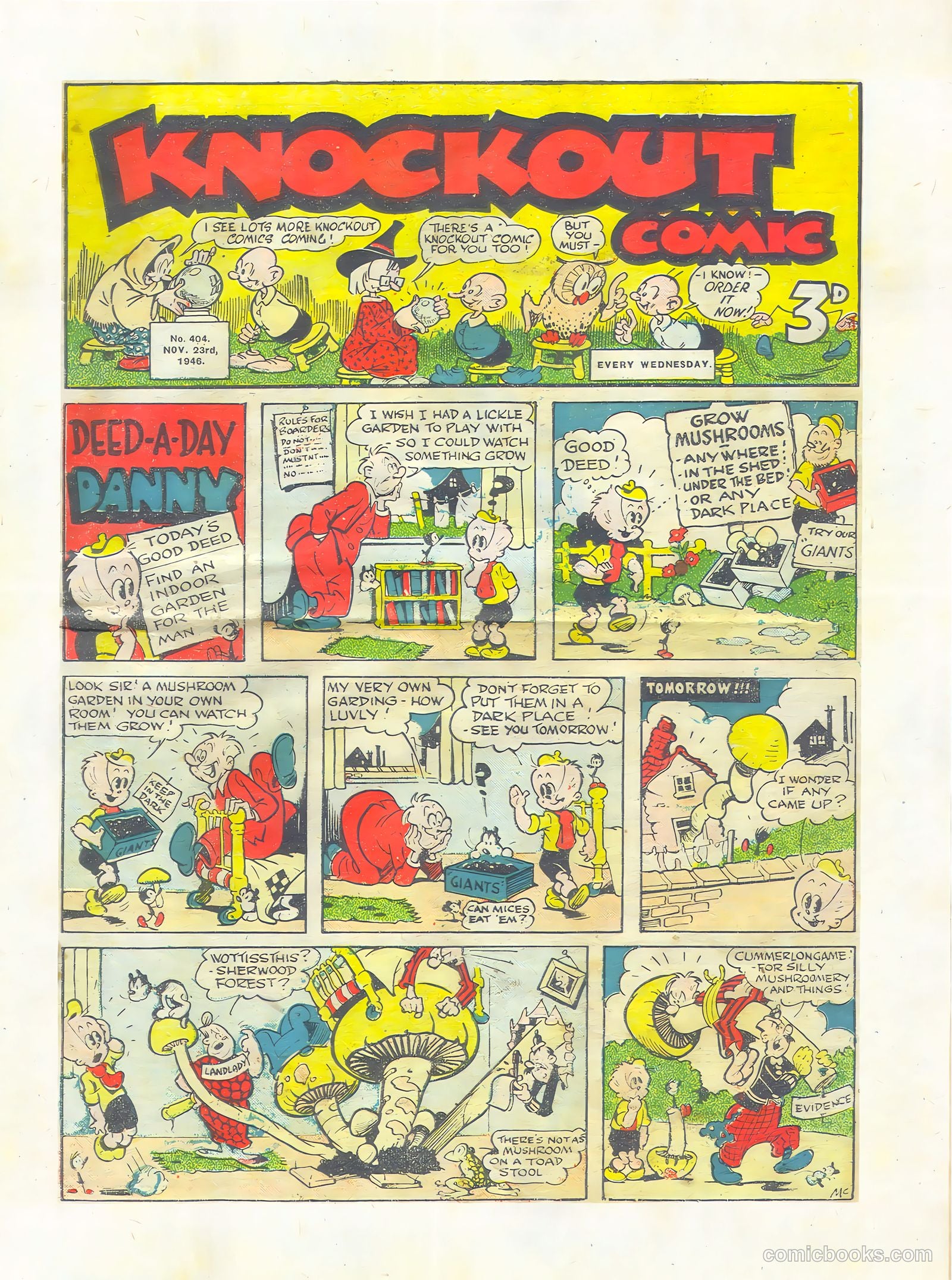 Knockout #404 (1946) — page 1 of 16