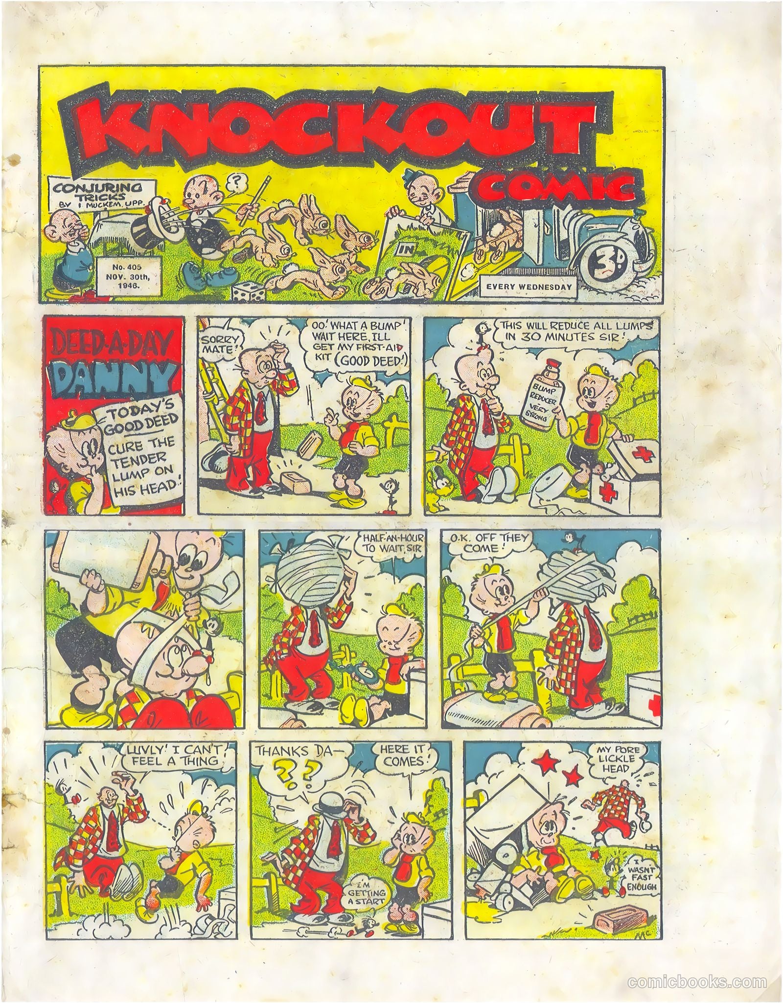 Knockout #405 (1946) — page 1 of 16