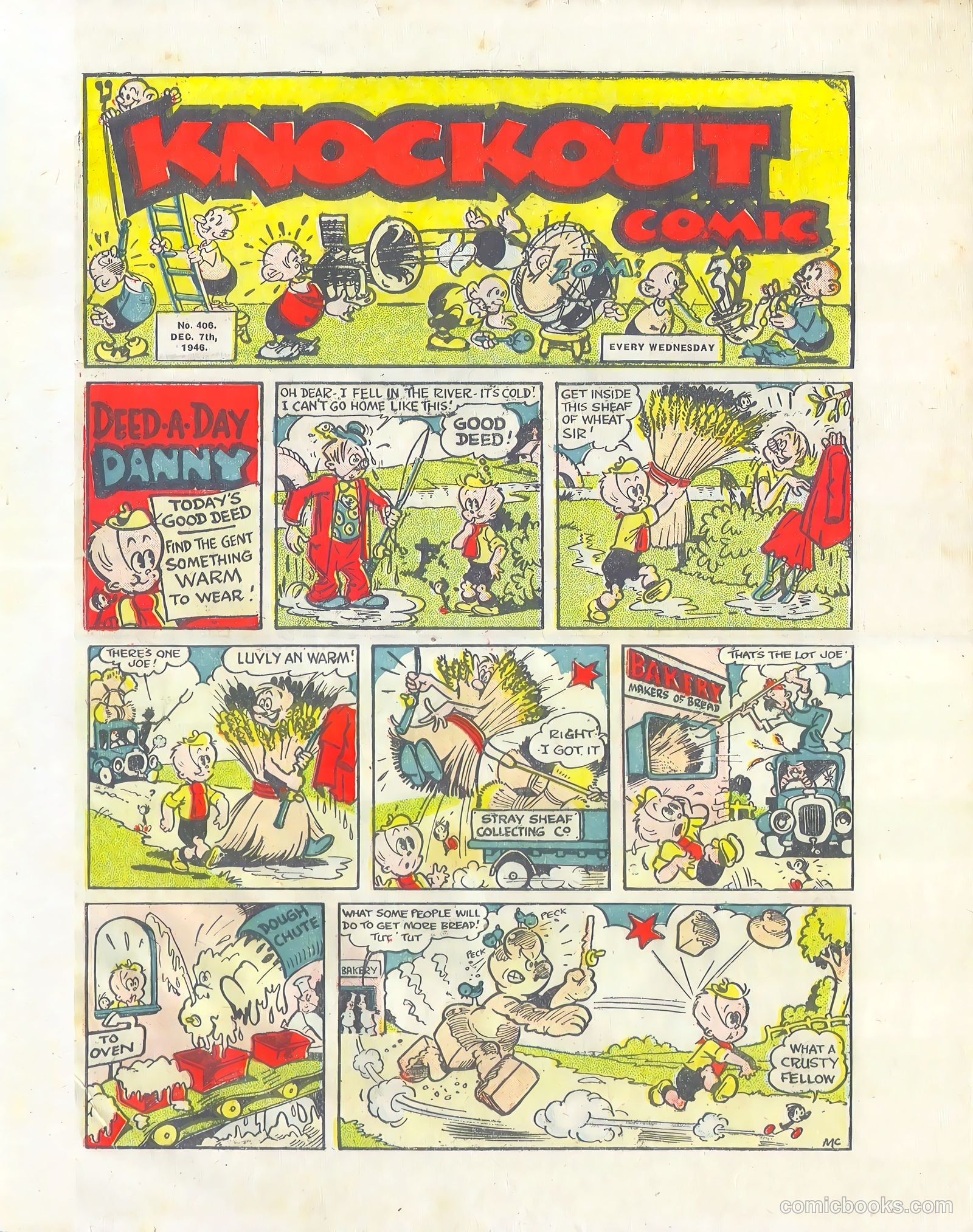 Knockout #406 (1946) — page 1 of 16