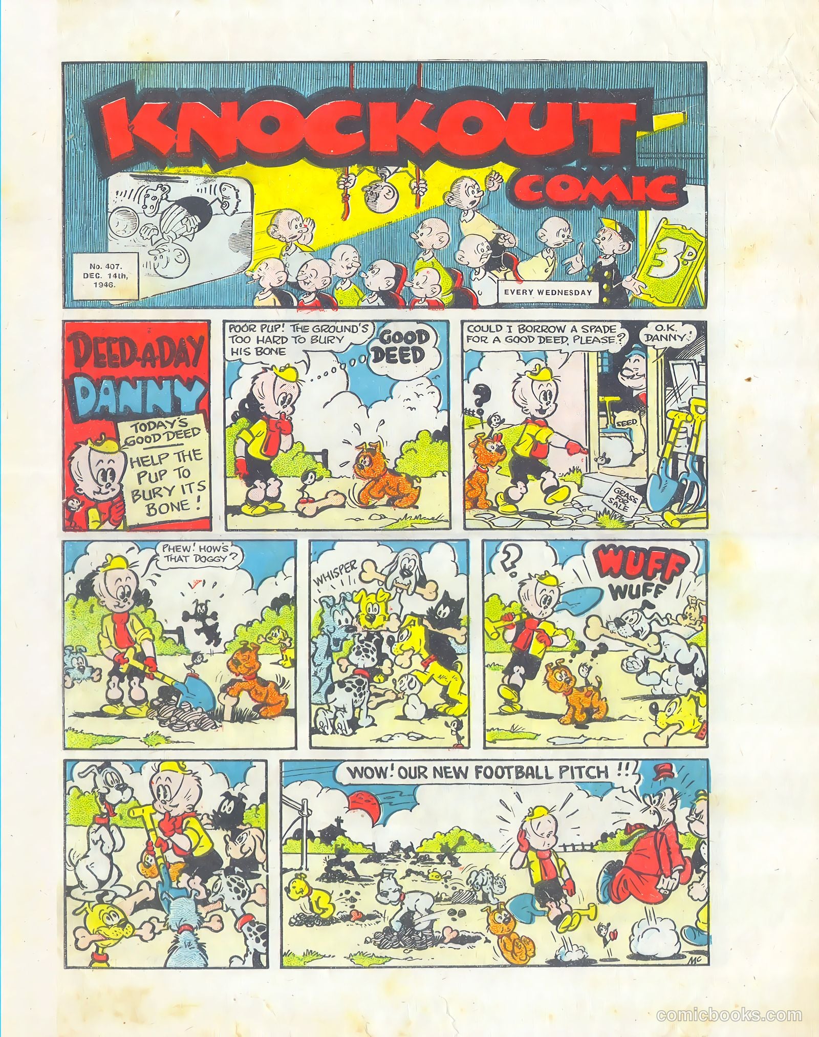 Knockout #407 (1946) — page 1 of 16