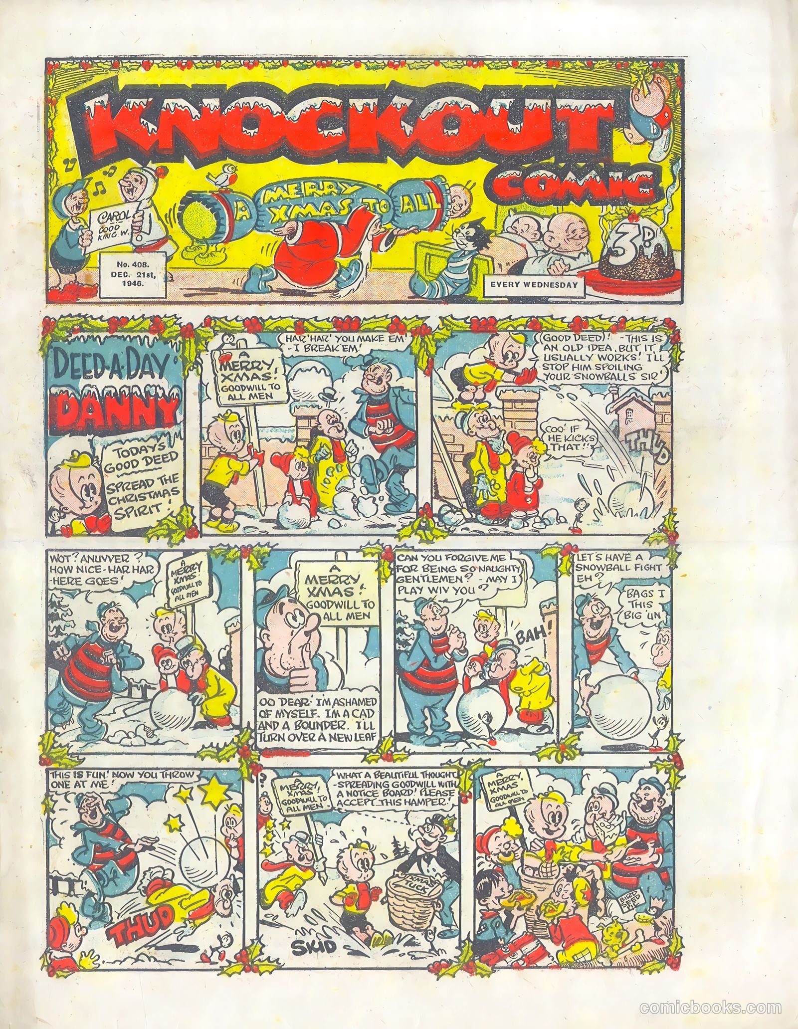 Knockout #408 (1946) — page 1 of 16
