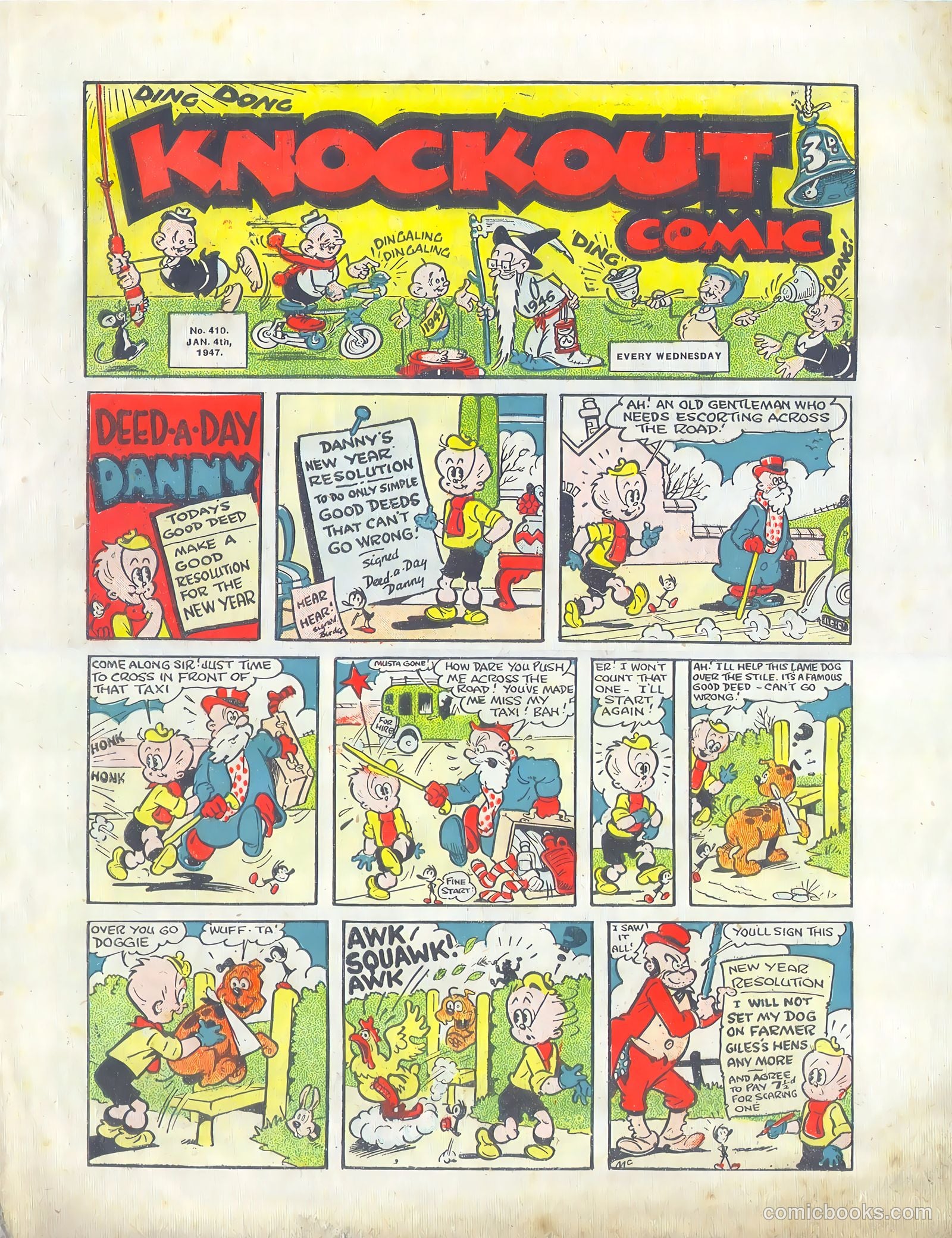 Knockout #410 (1947) — page 1 of 16