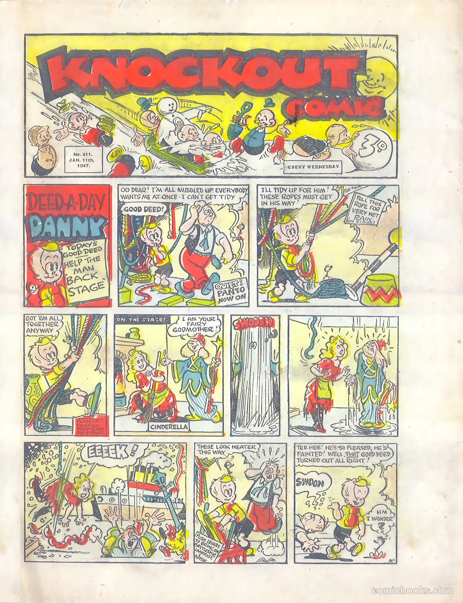 Knockout #411 (1947) — page 1 of 16