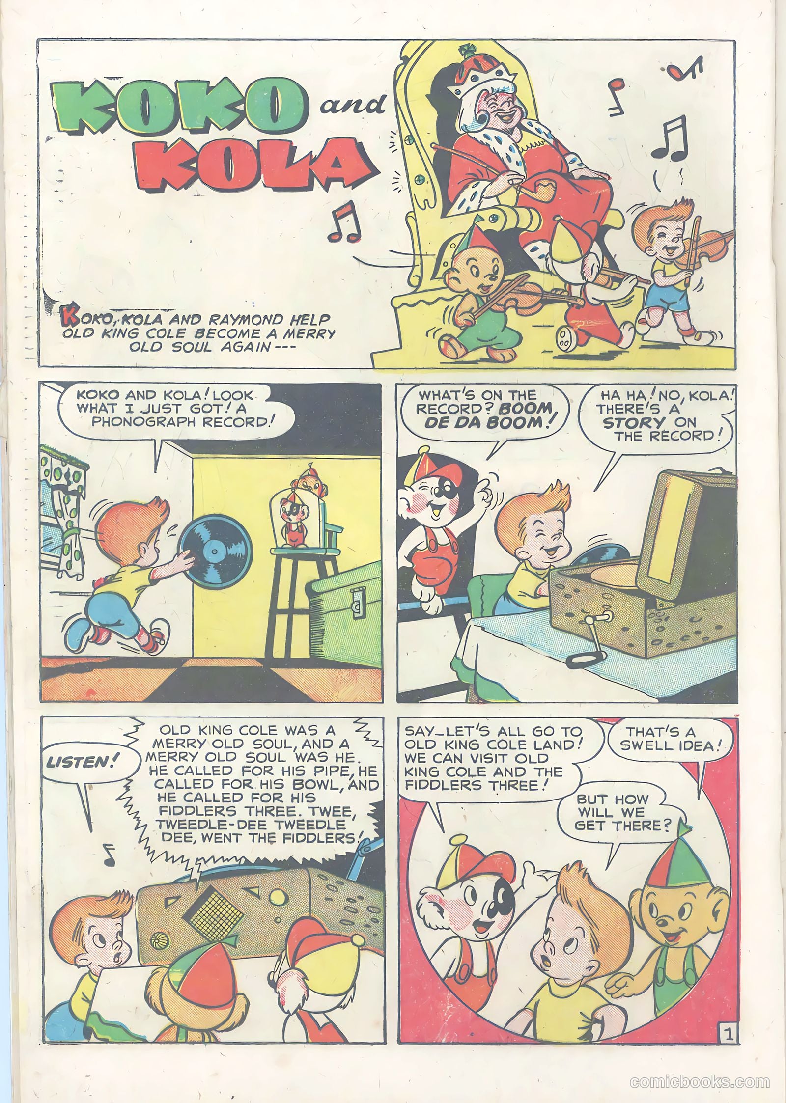 Koko and Kola #3 (1947) — page 20 of 37
