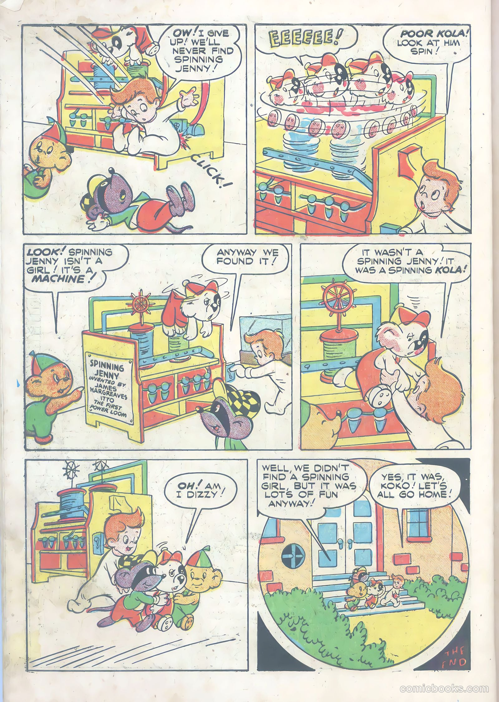 Koko and Kola #3 (1947) — page 34 of 37