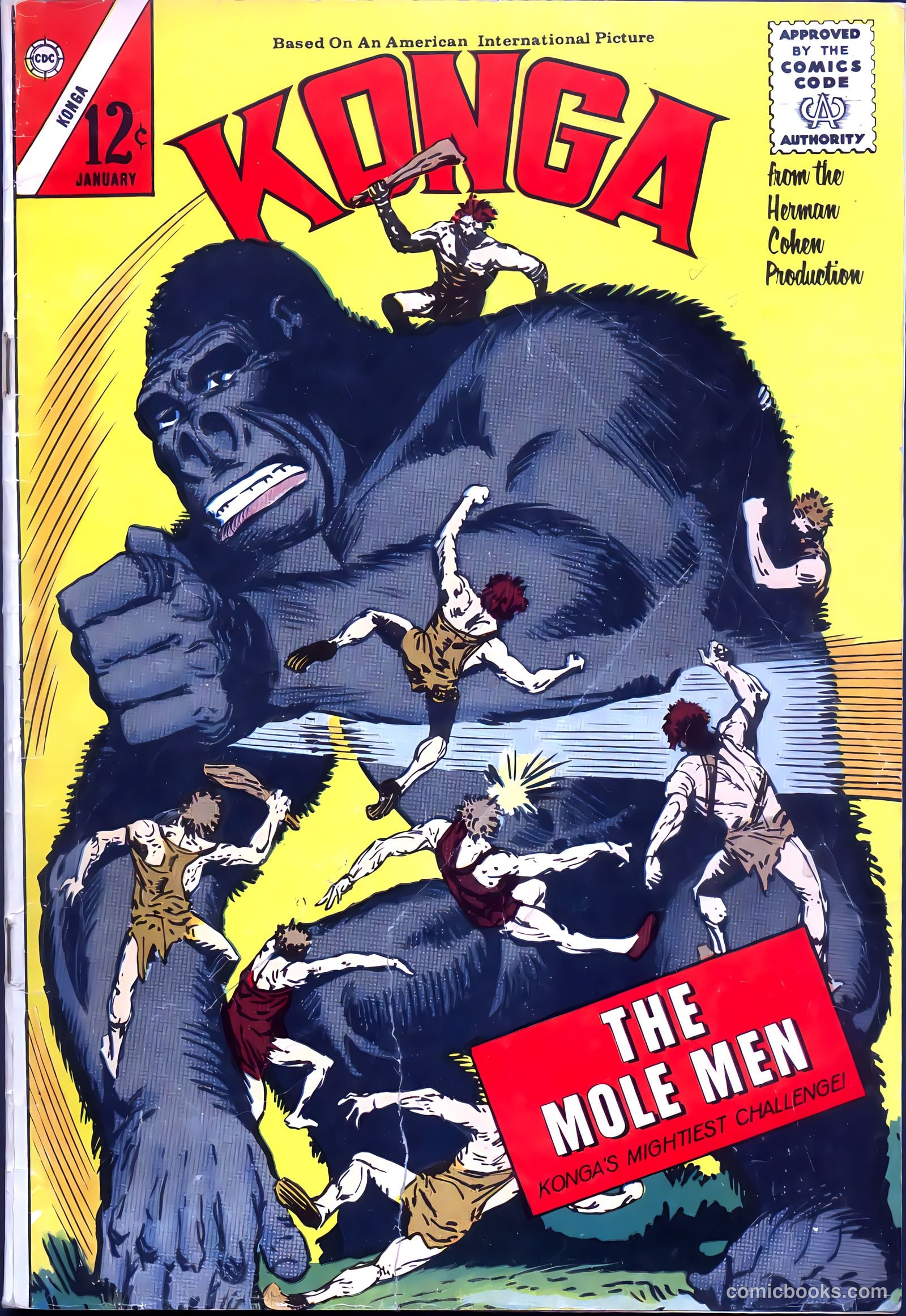 Konga #10 cover