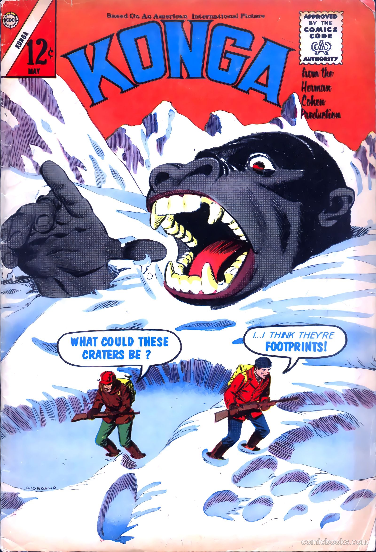 Konga #12 cover