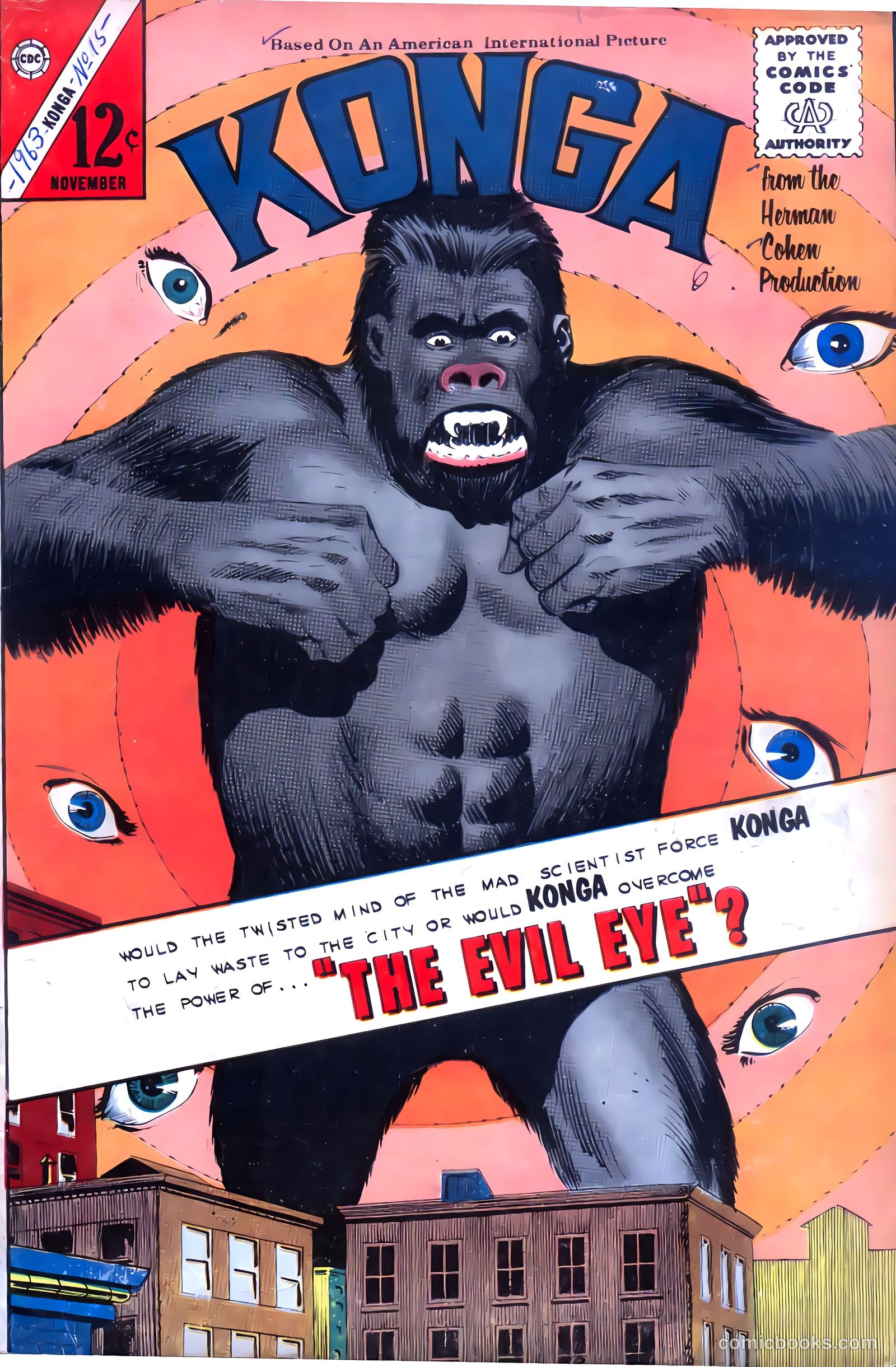 Konga #15 cover