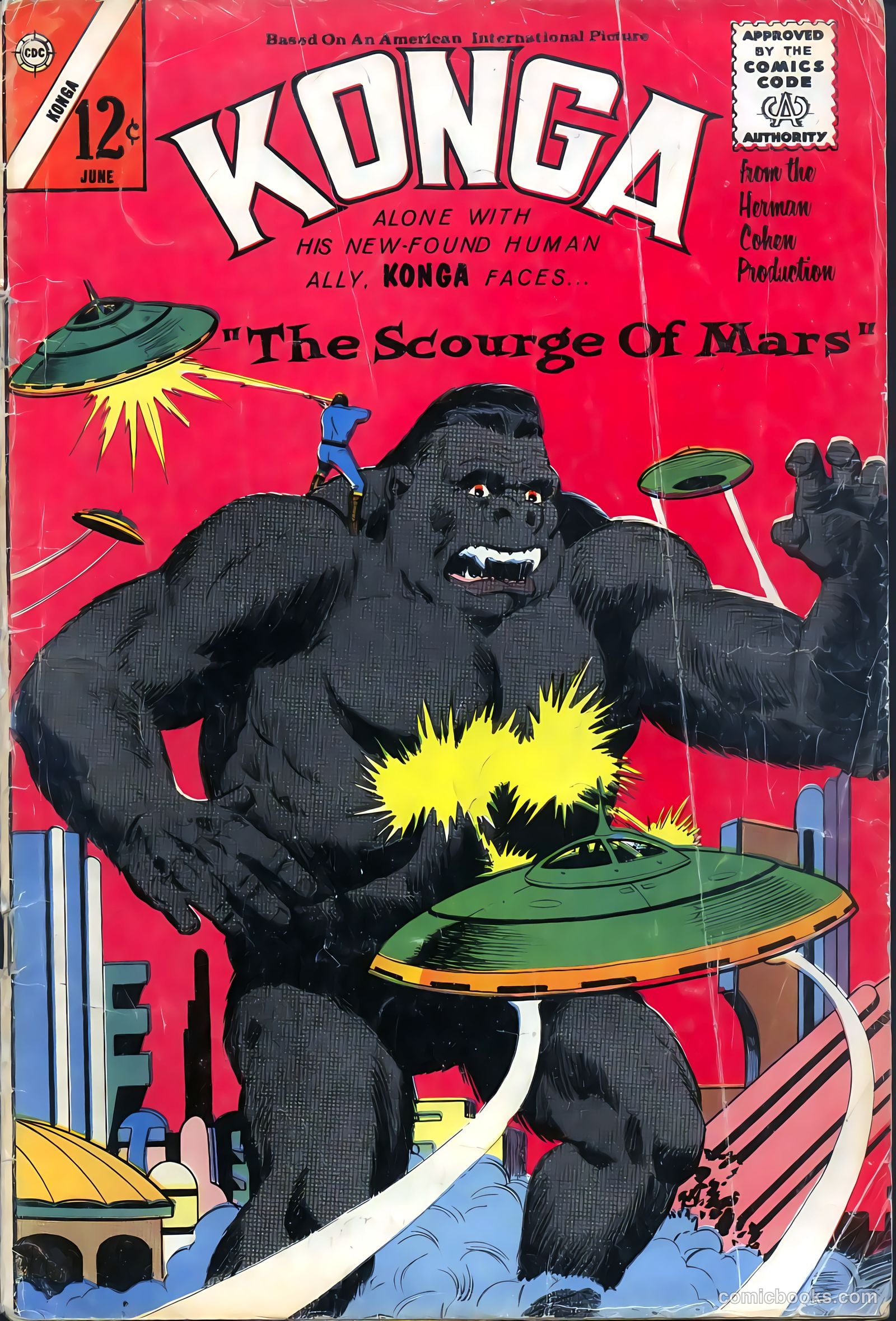 Konga #18 cover