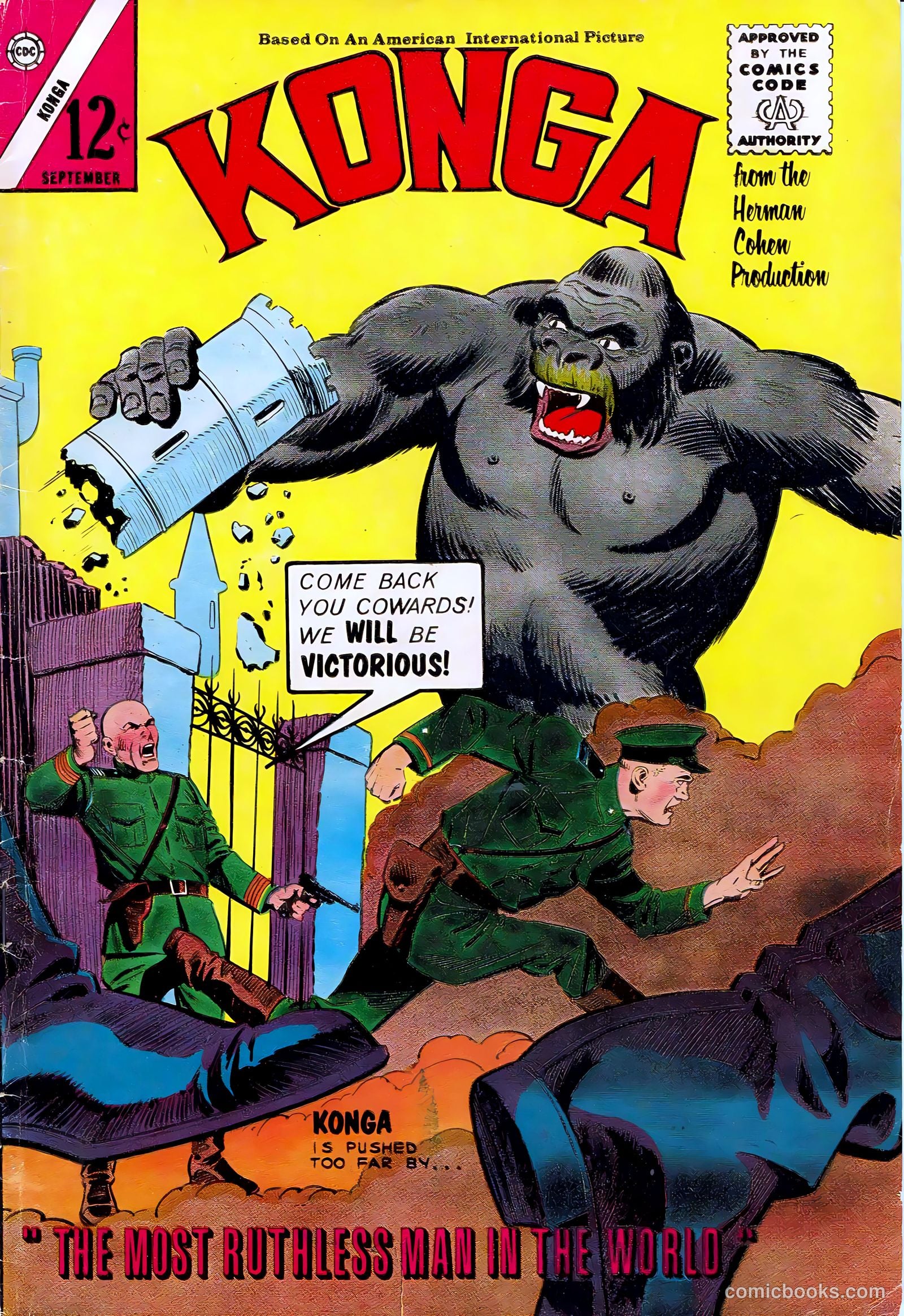 Konga #19 cover