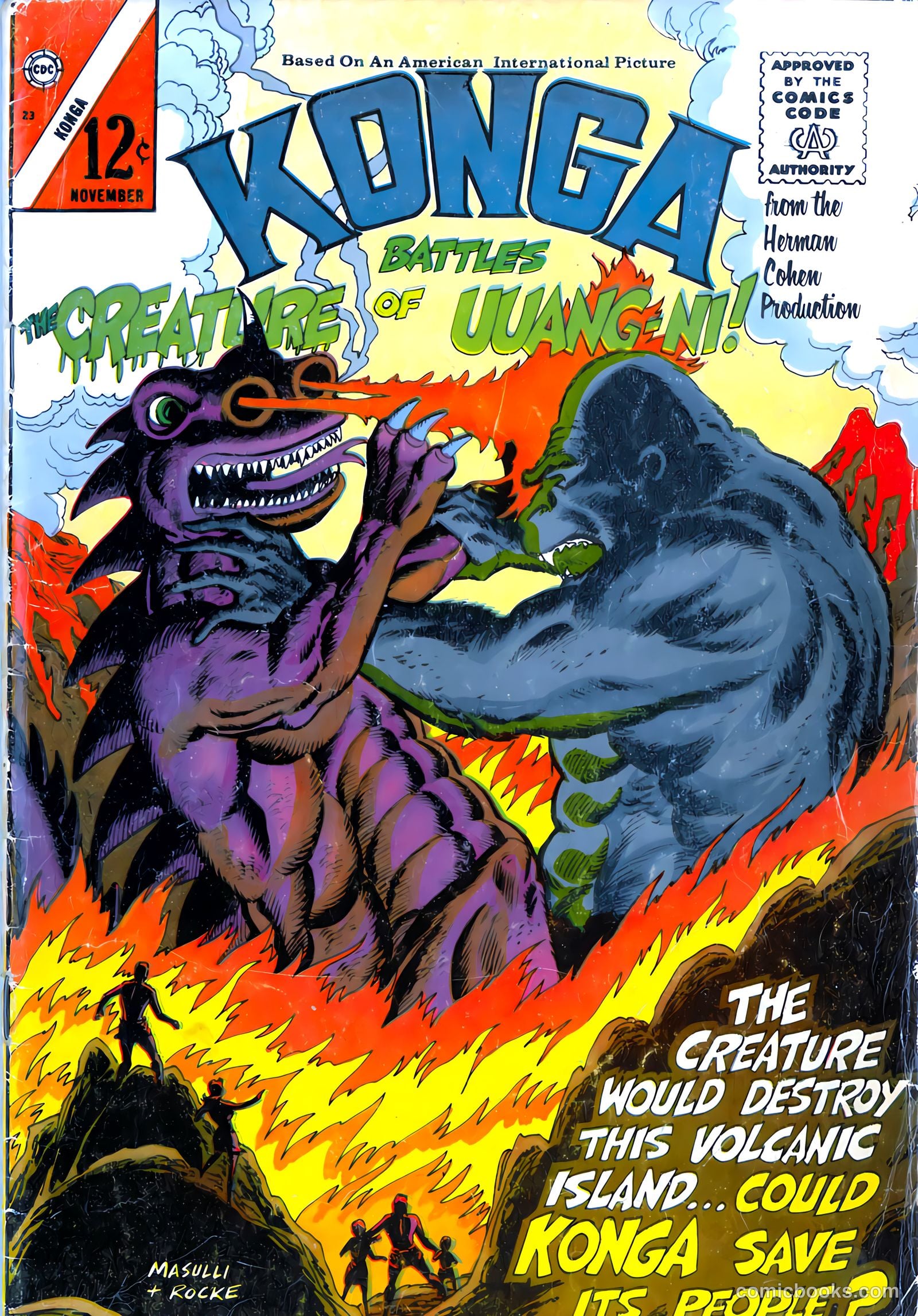 Konga #23 cover