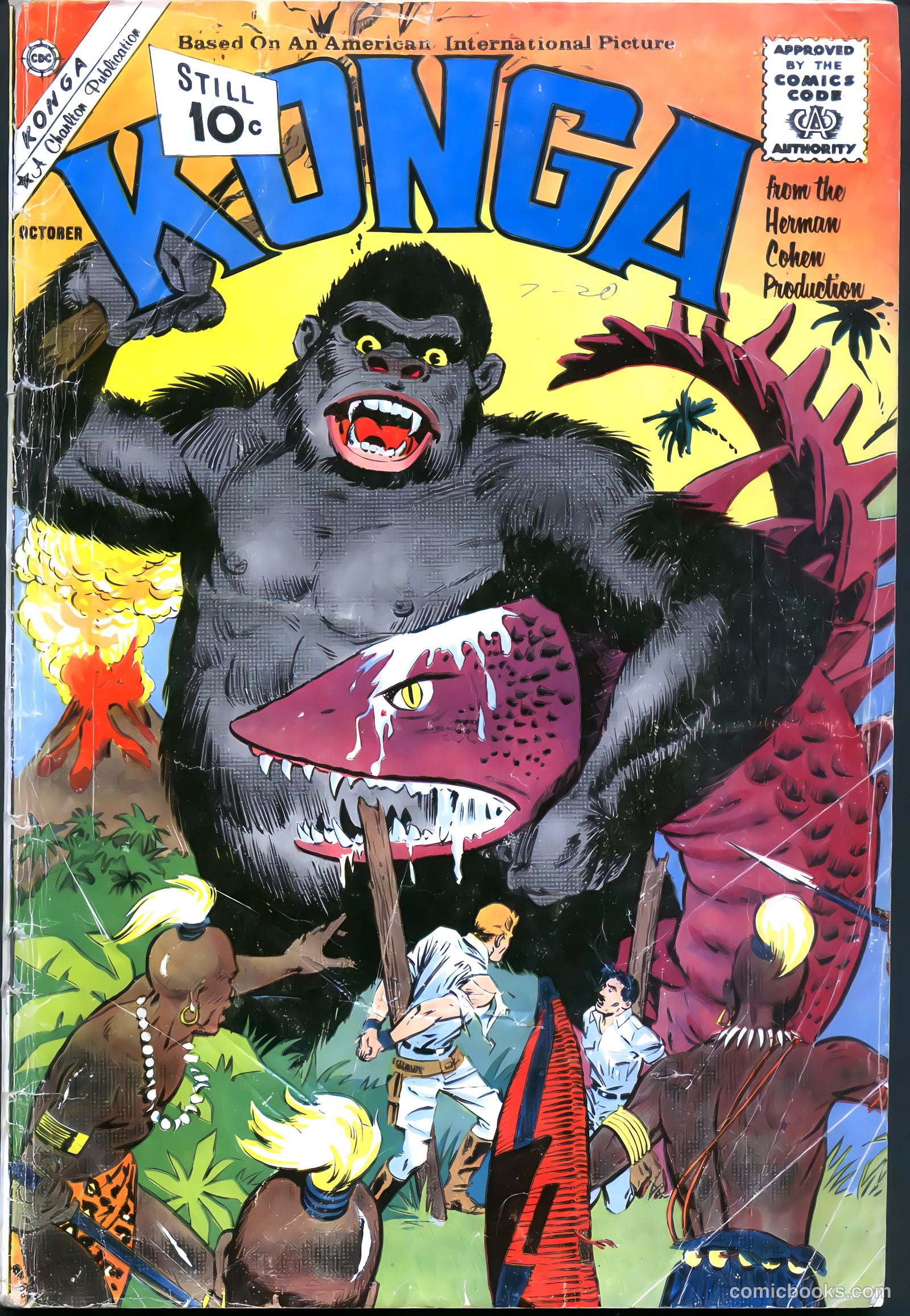 Konga #3 cover