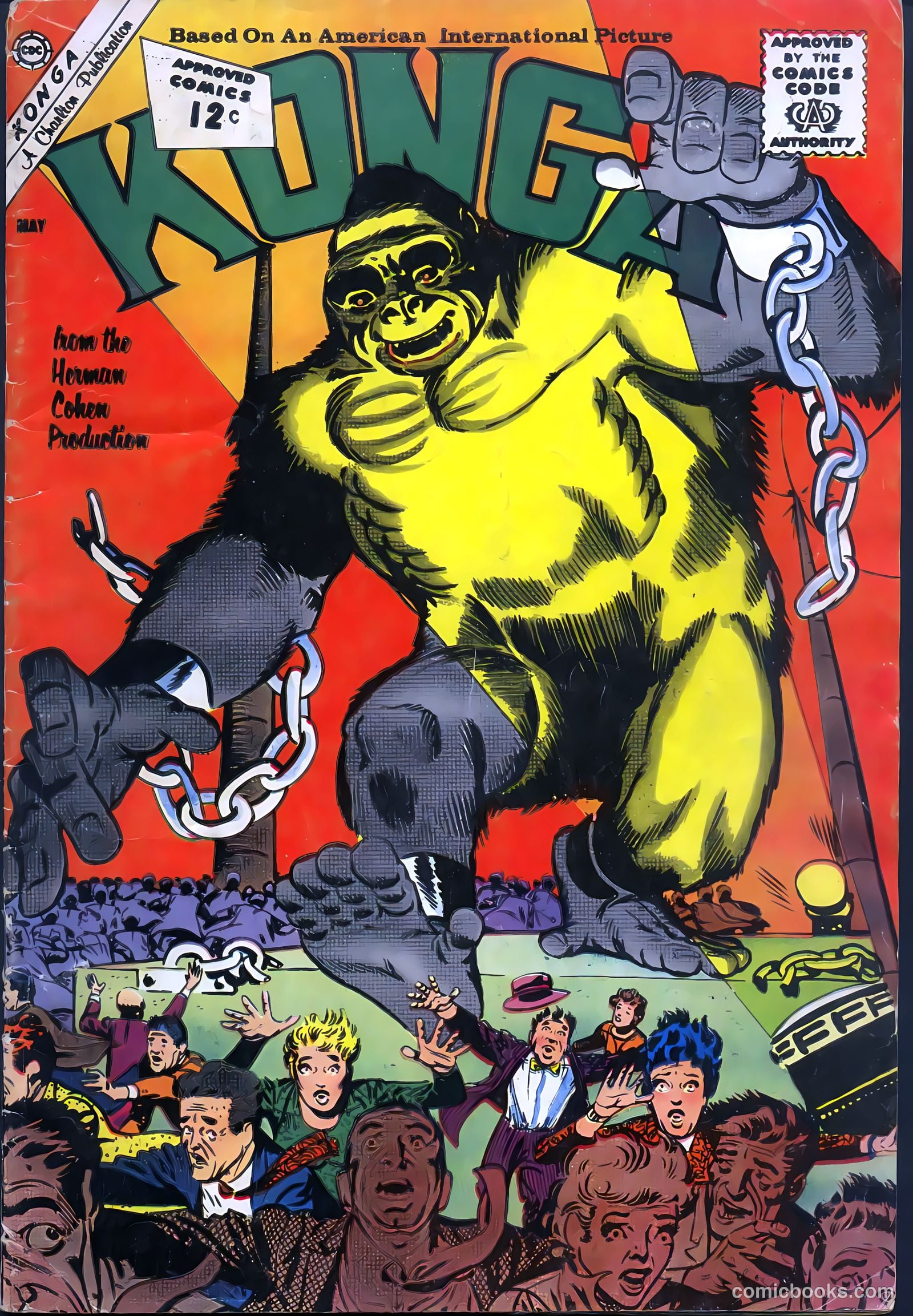 Konga #6 cover