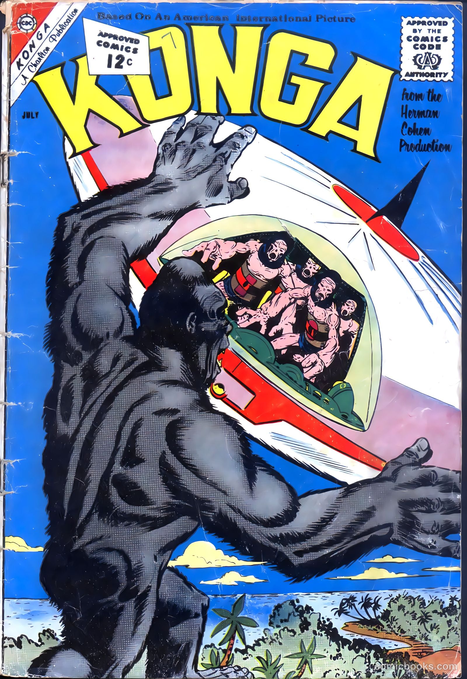 Konga #7 cover