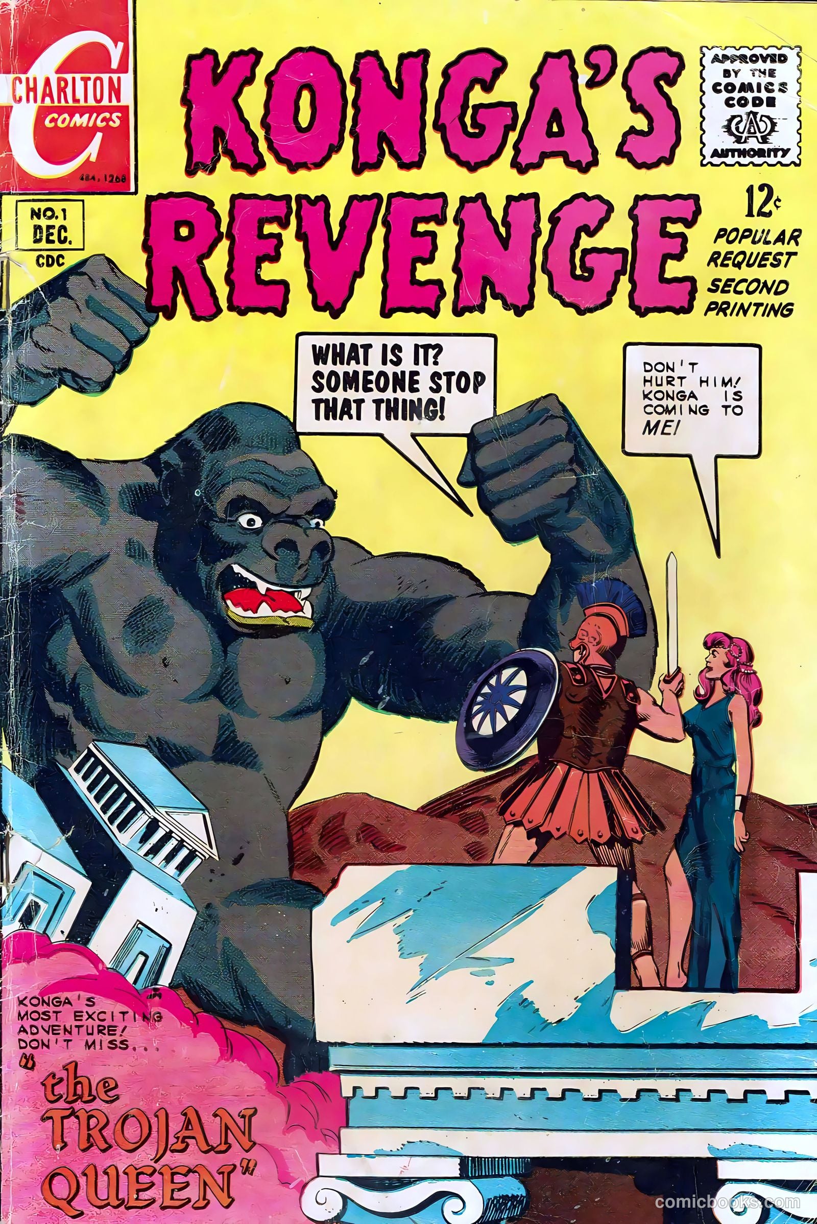 Konga's Revenge #1 cover