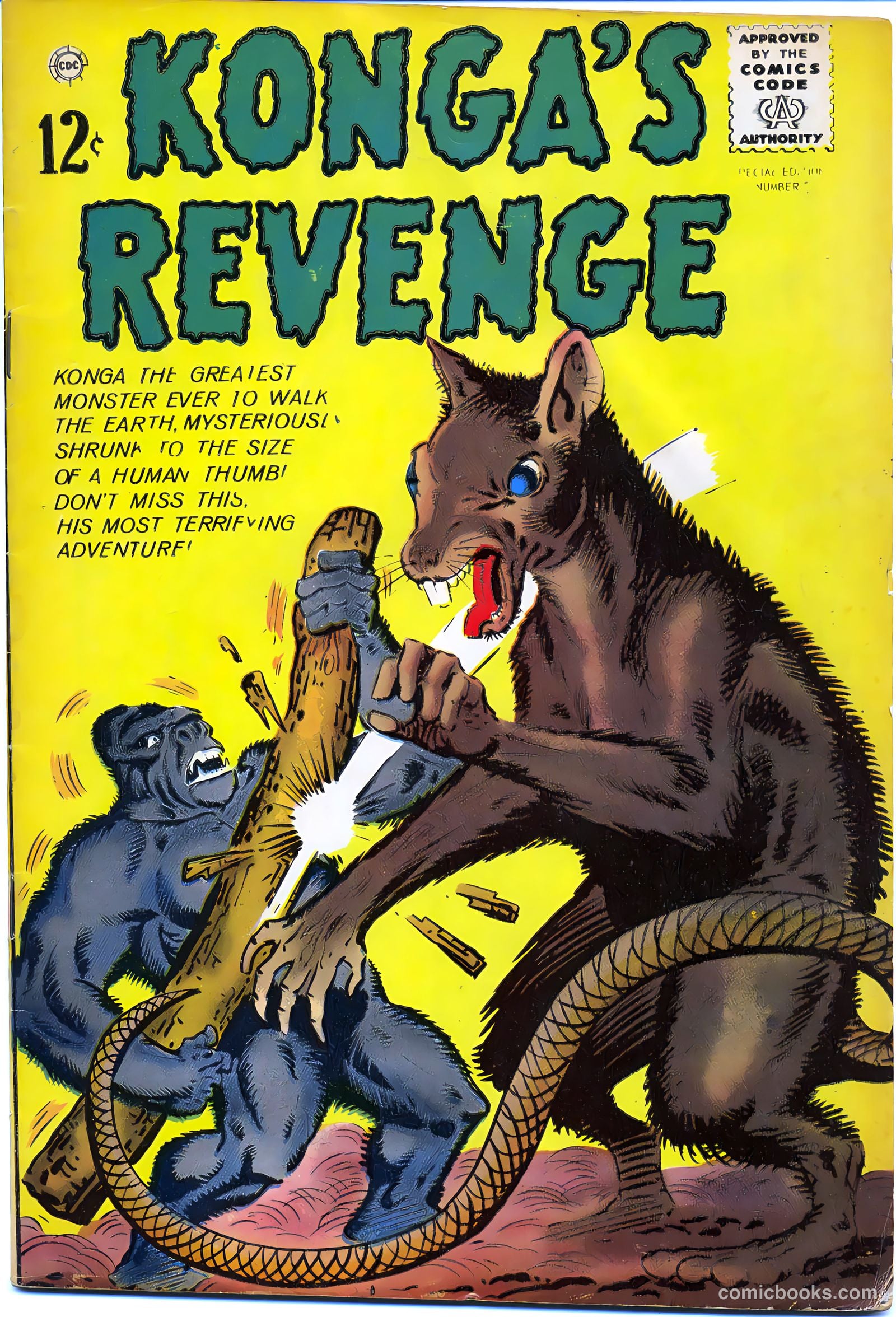 Konga's Revenge #2 cover