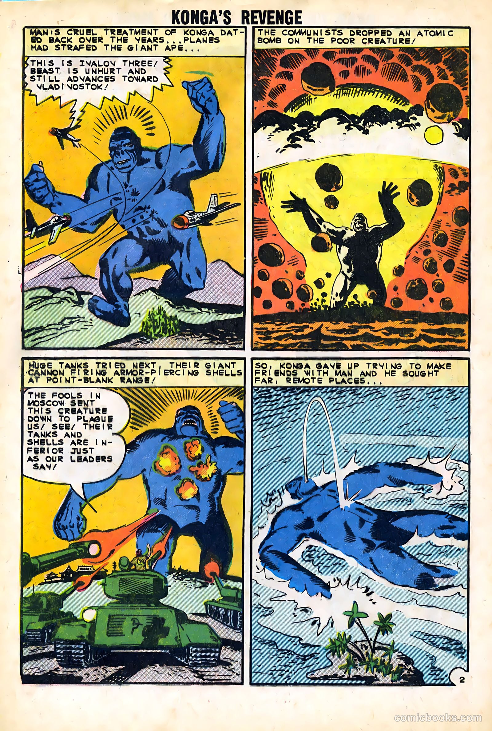 Konga's Revenge #2 (1963) — page 4